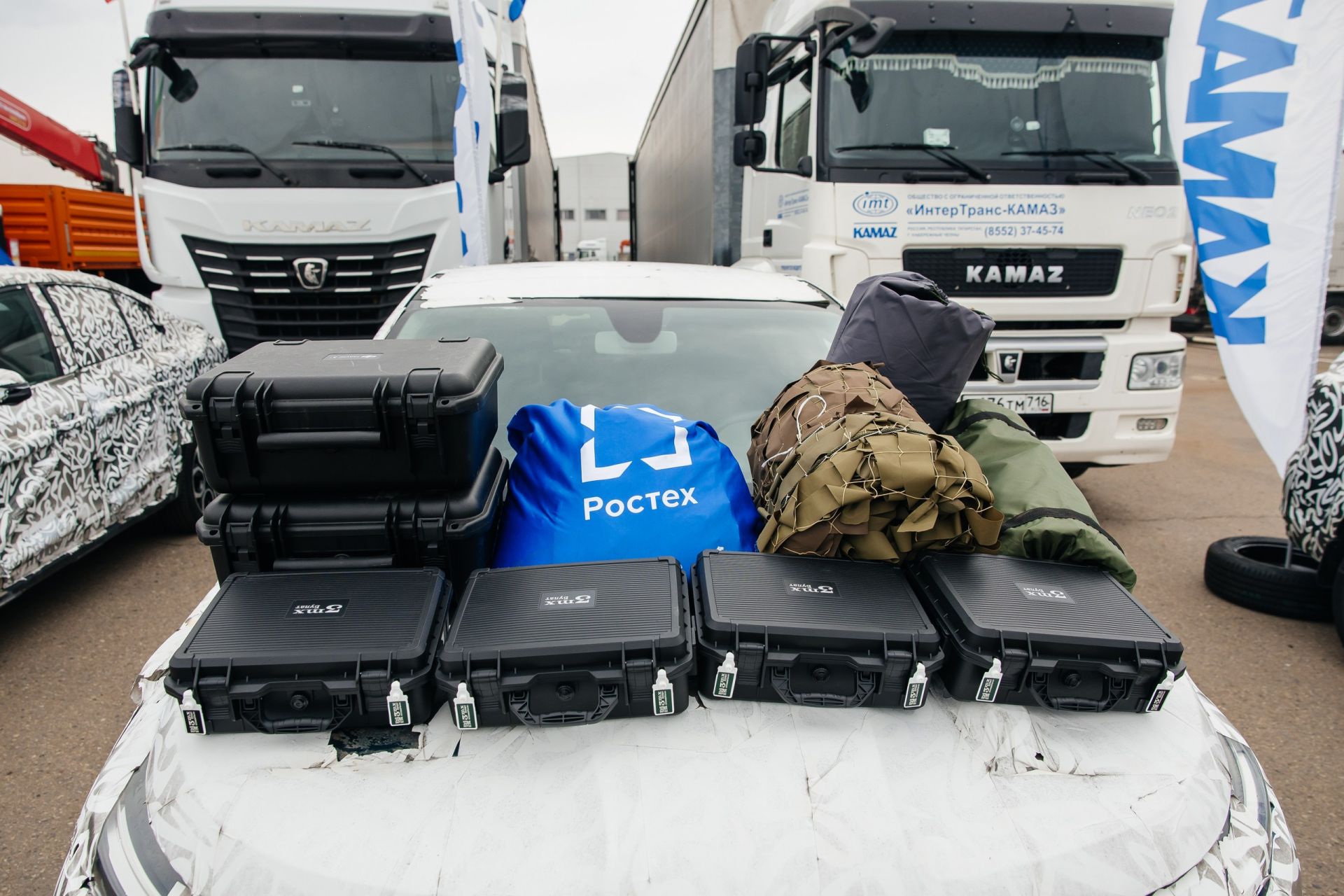 Альфия Когогина передала 90 тонн гуманитарного груза подшефным воинским частям