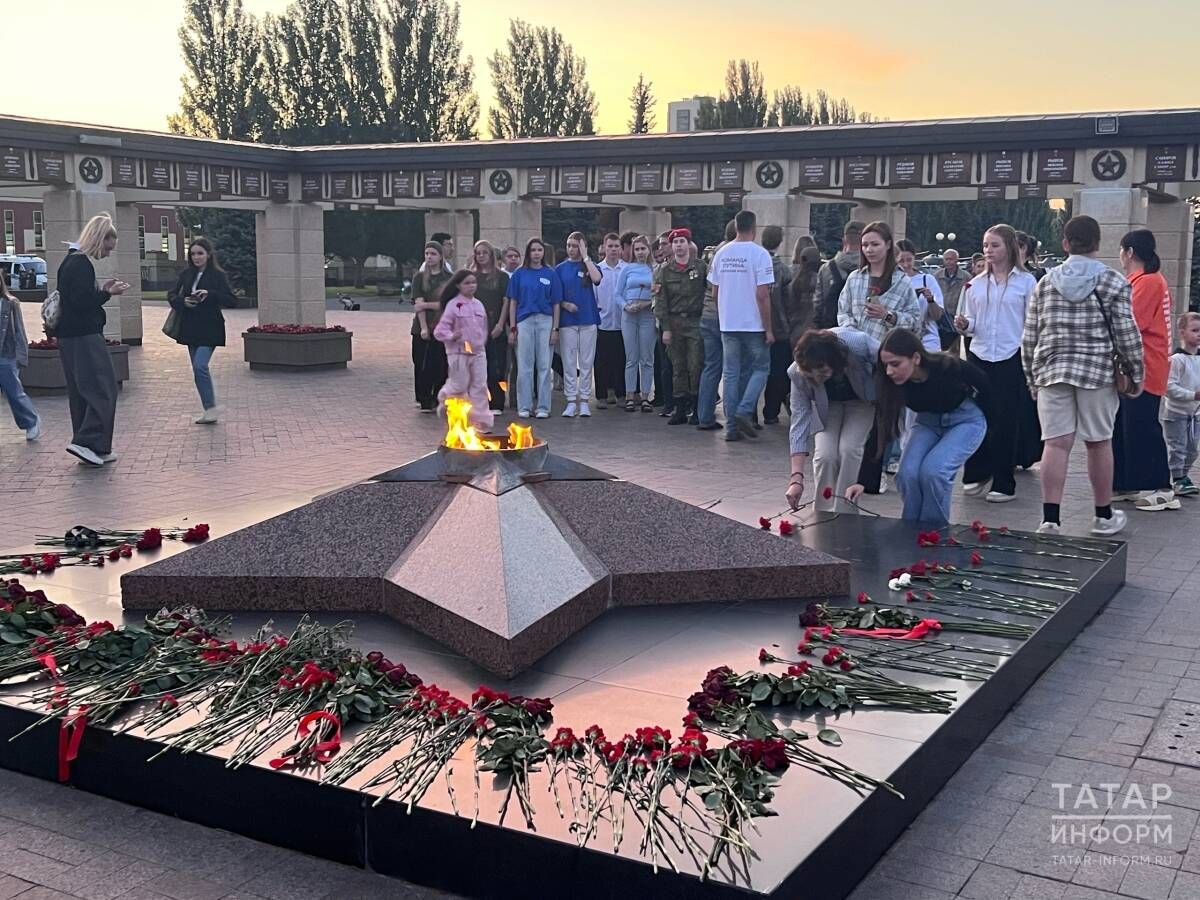 В Казани прошла акция «Ангелы Донбасса» в память о жертвах войны