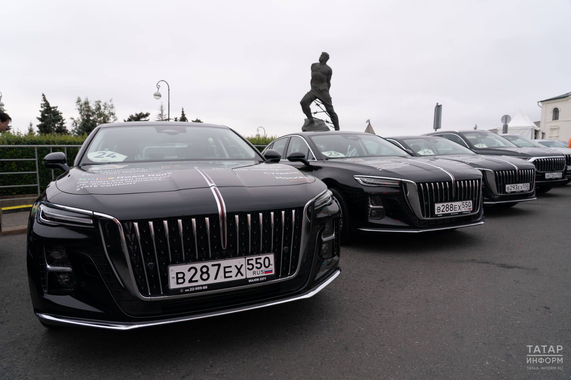 В Казани начался деловой этап автопробега БРИКС по скоростным трассам «Автодор»