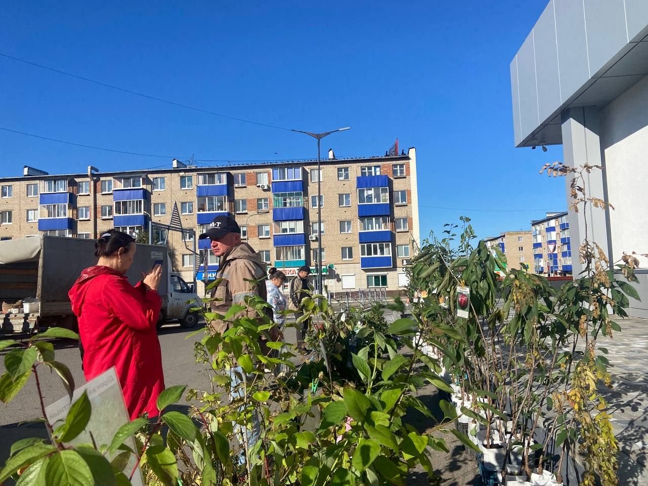 В Менделеевске проходит первая осенняя сельхозярмарка