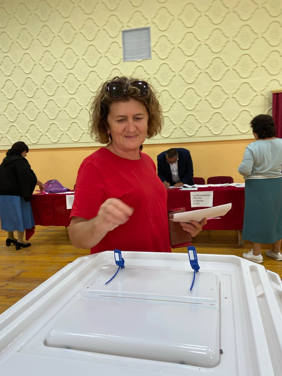 Сельчане Менделеевского района на выборах проявляют активность
