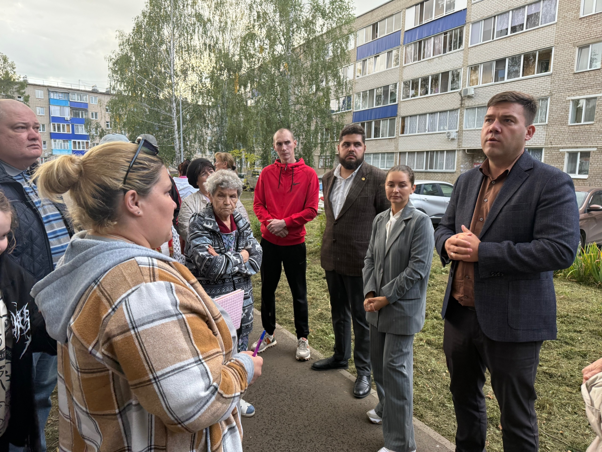 В Менделеевске проходят встречи с жителями