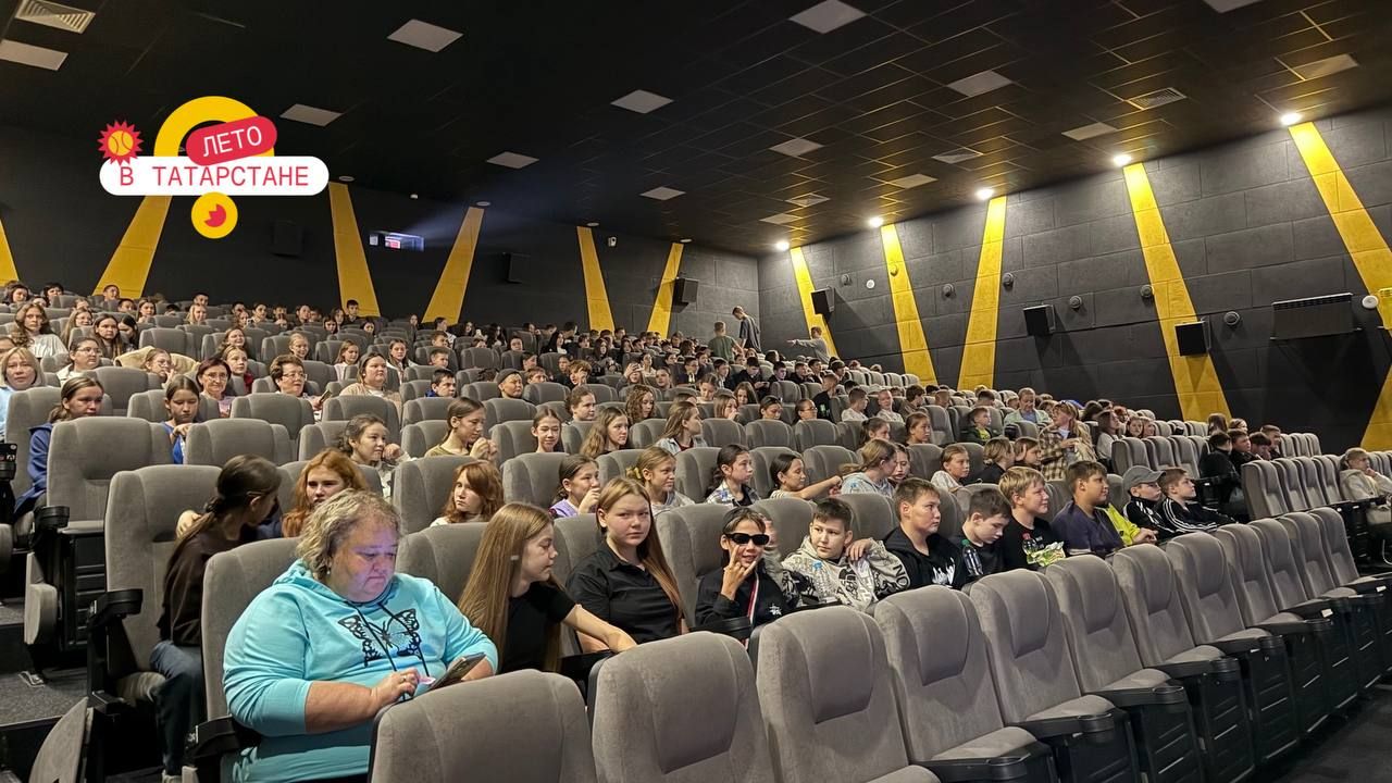 В Менделеевске прошла акция «Кино + Спорт» в рамках проекта «Лето в Татарстане»