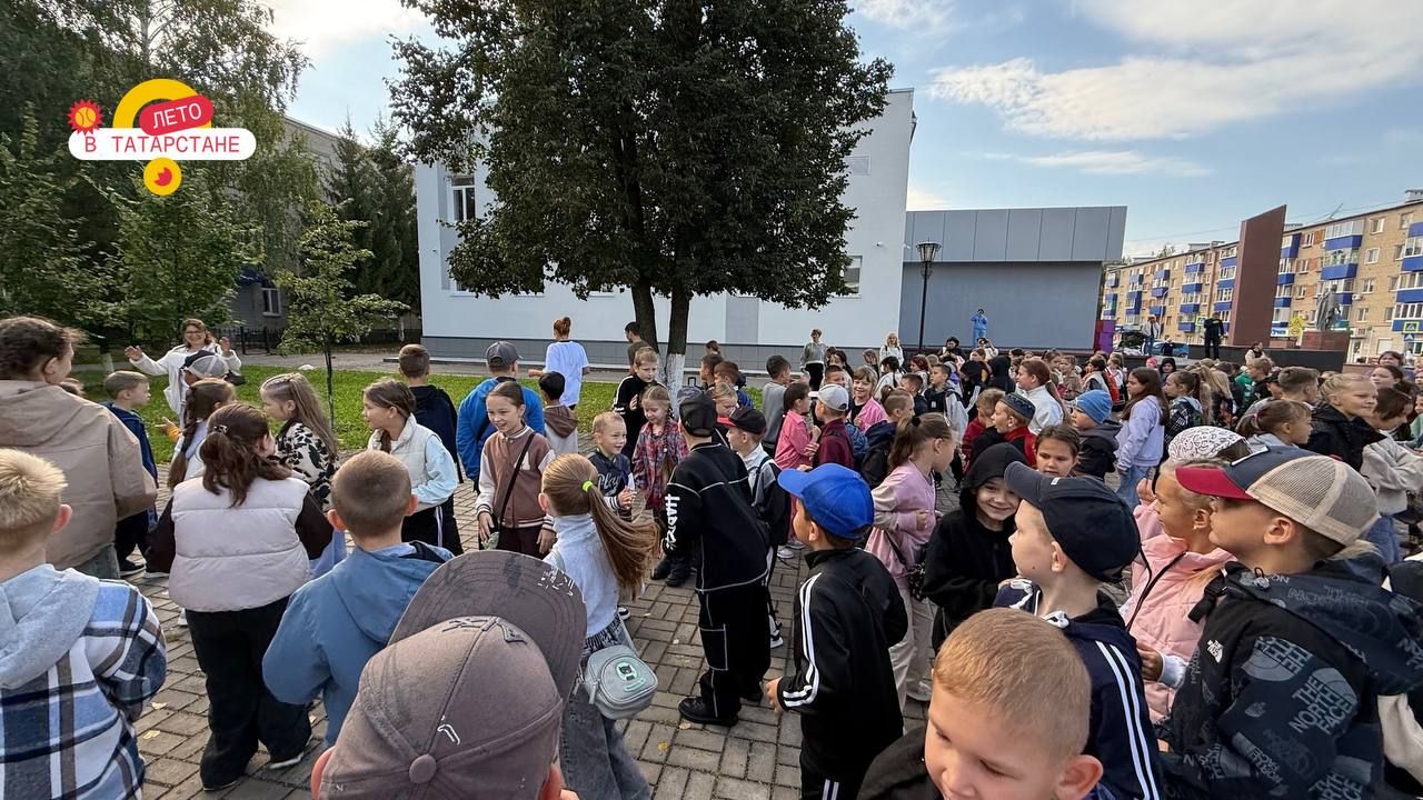 В Менделеевске прошла акция «Кино + Спорт» в рамках проекта «Лето в Татарстане»