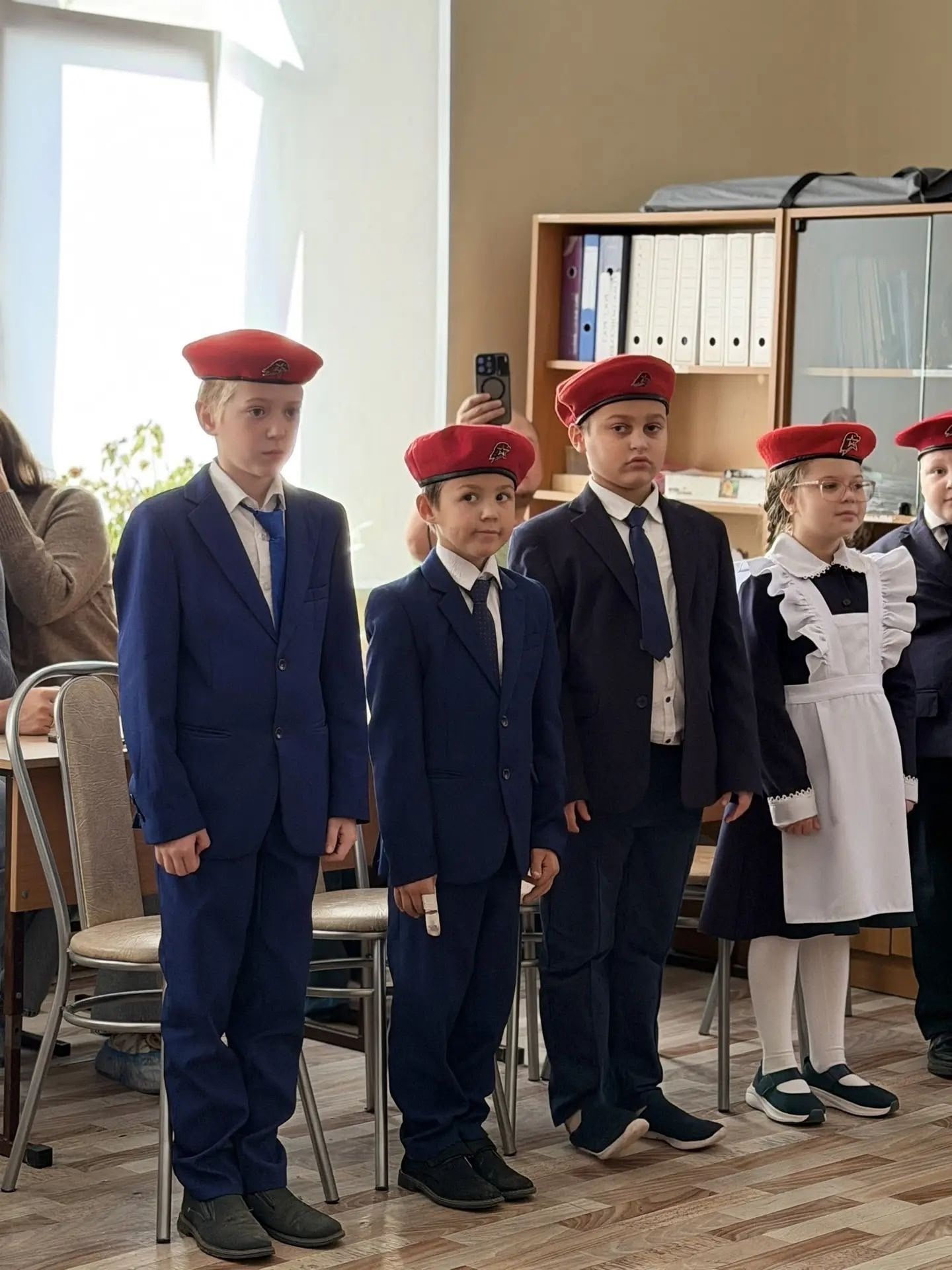 Учащиеся 2 «А» класса школы №4 Менделеевска вступили в Юнармию