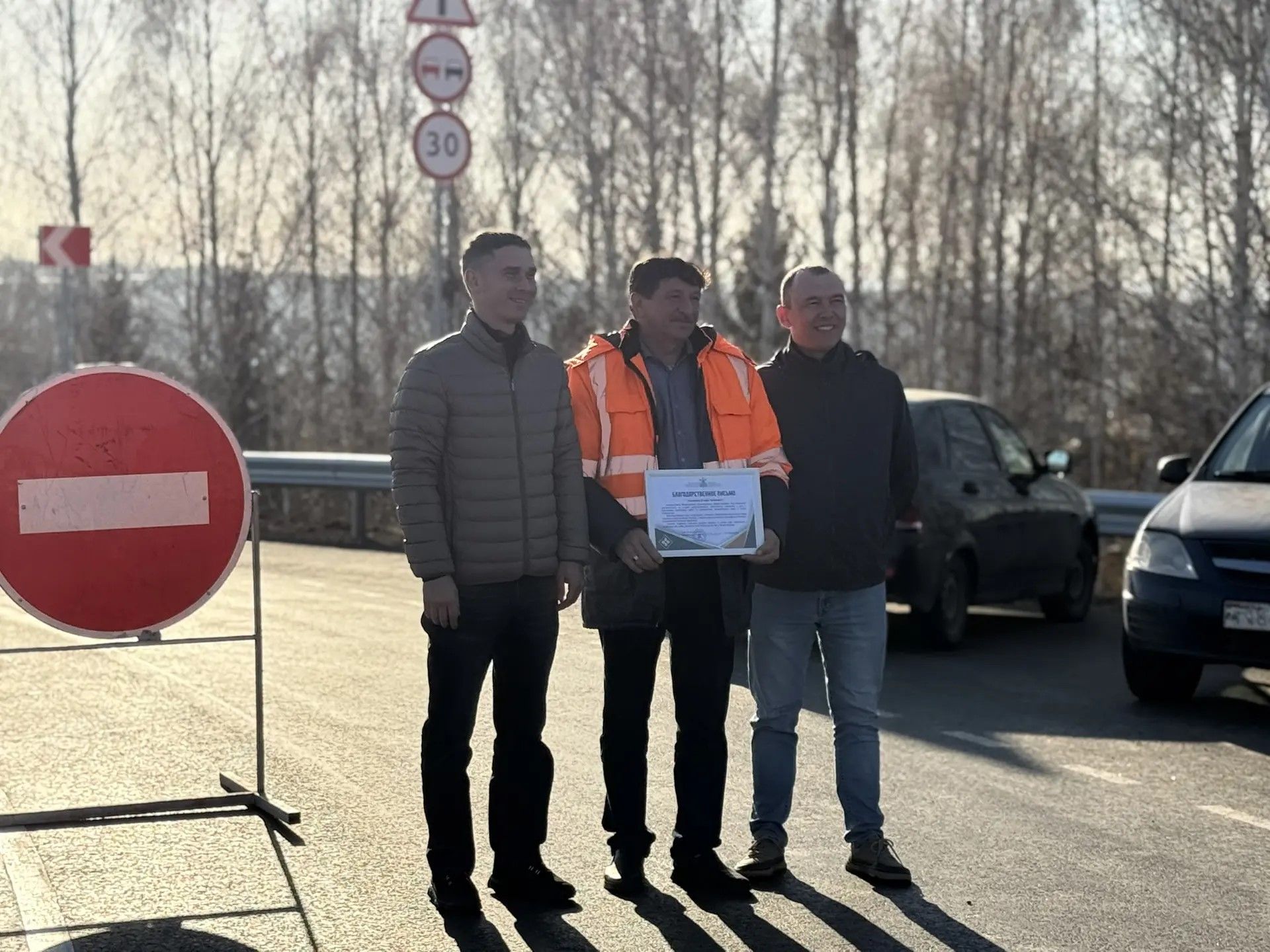 В Менделеевске завершен капремонт дороги к промпарку «Менделеевский» и поселку Бондюга