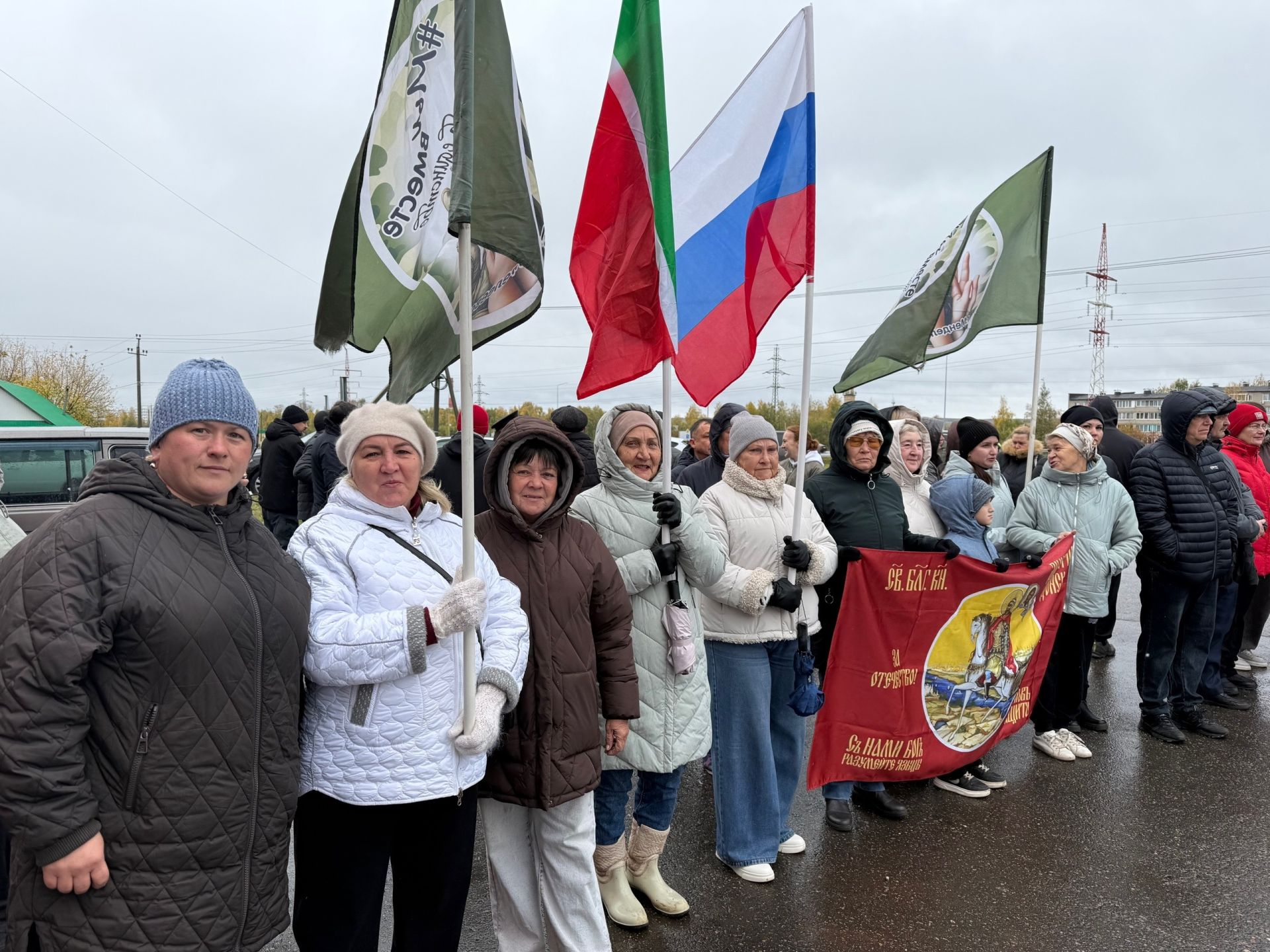 Из Менделеевска отправился очередной гуманитарный груз в зону СВО