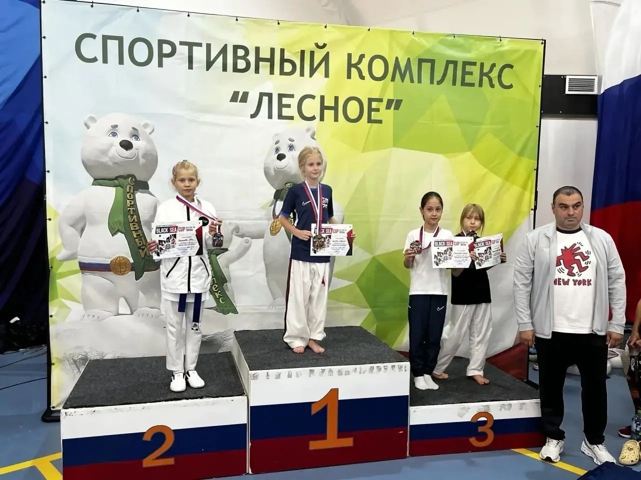 Тхэквондисты из Менделеевска привезли медали с турнира в Сочи