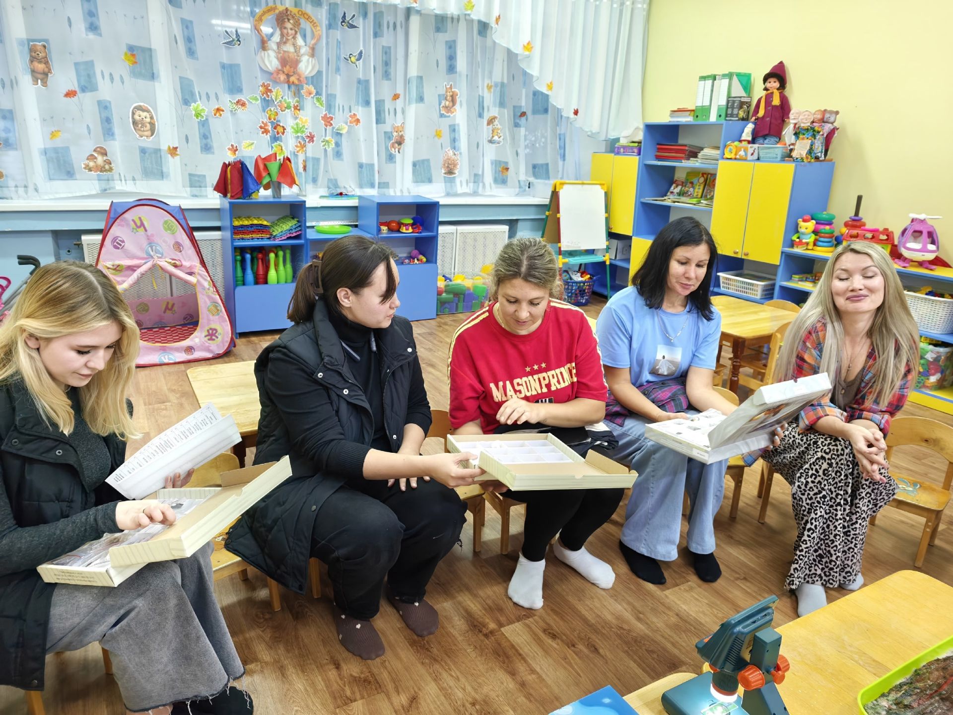 В детском саду «Рябинушка» прошёл мастер-класс «Реакция дружбы»
