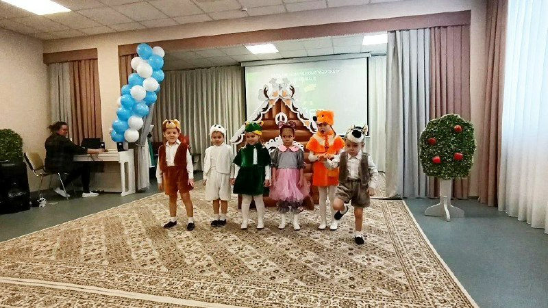 Воспитанники менделеевского детского сада «Рябинушка» приняли участие в театральном фестивале «Сайяр»
