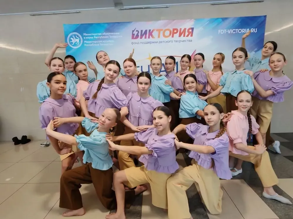 Хореографический коллектив «Очарование» ДШИ – лауреат конкурса «Жемчужины Татарстана»