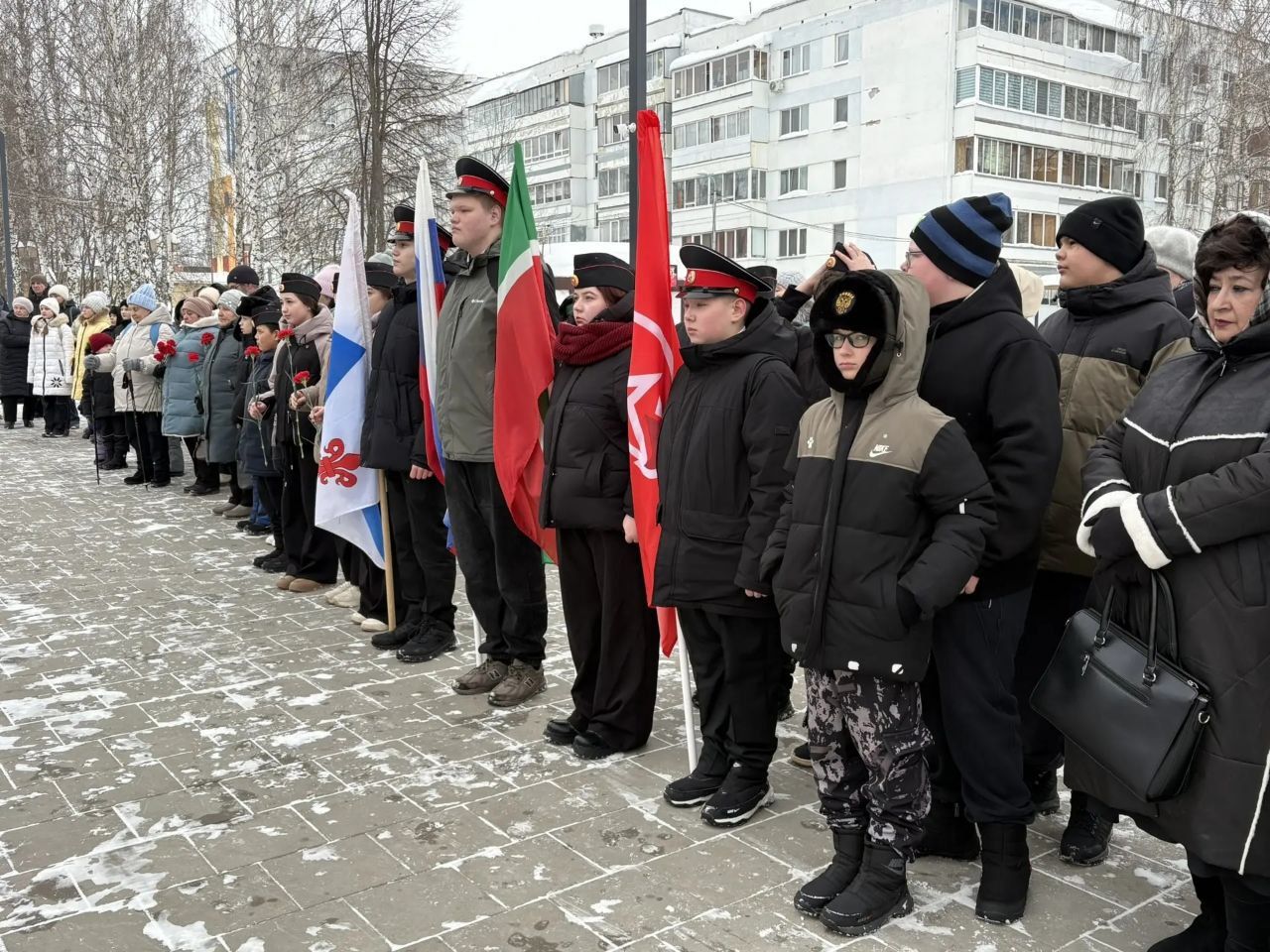 В Менделеевске состоялось памятное мероприятие, посвященное воинам-интернационалистам.