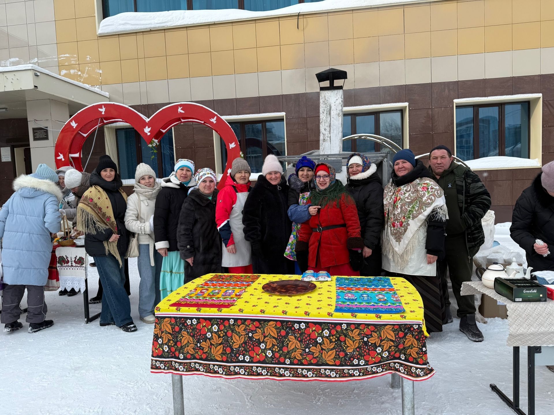 В Менделеевске отпраздновали Масленицу