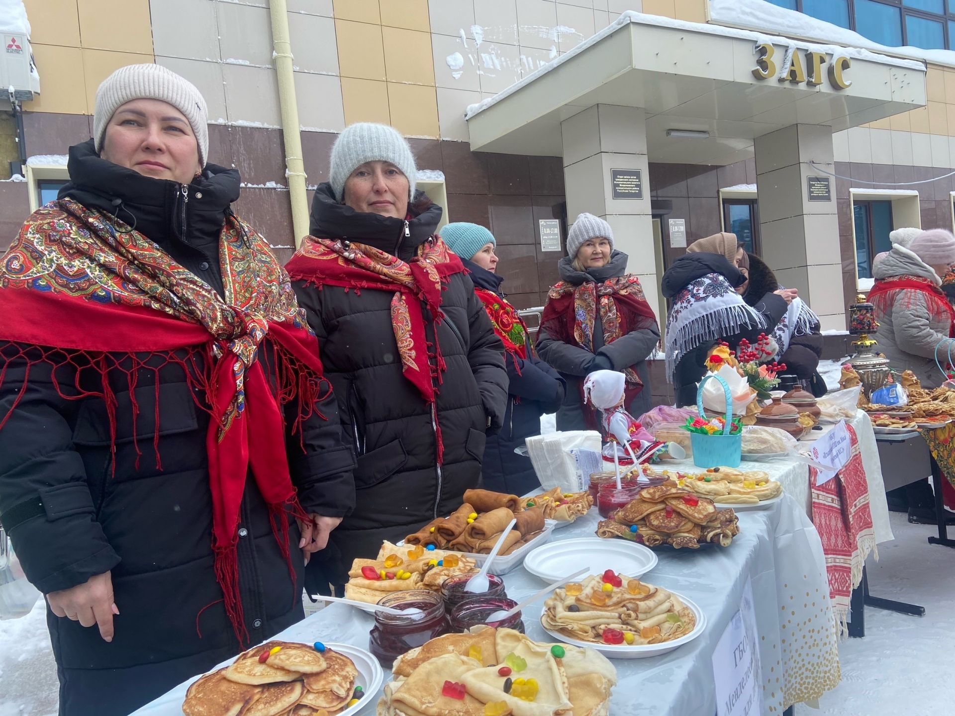 В Менделеевске отпраздновали Масленицу