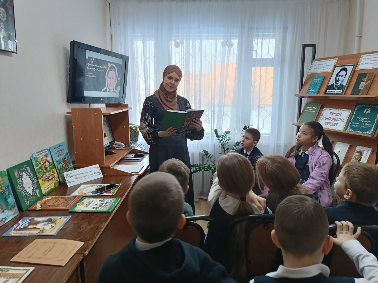 Татар китапханәсендә Г.Тукайның 140-еллыгына багышланган чираттагы әдәби кичатна укулары уздырылды