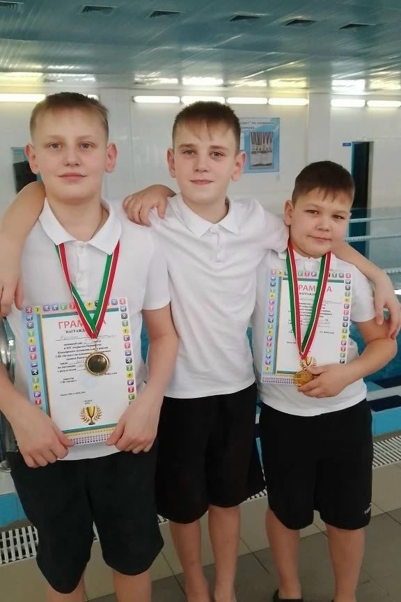 Воспитанники «Нептуна» из Менделеевска победили в первенстве по плаванию в Кукморе