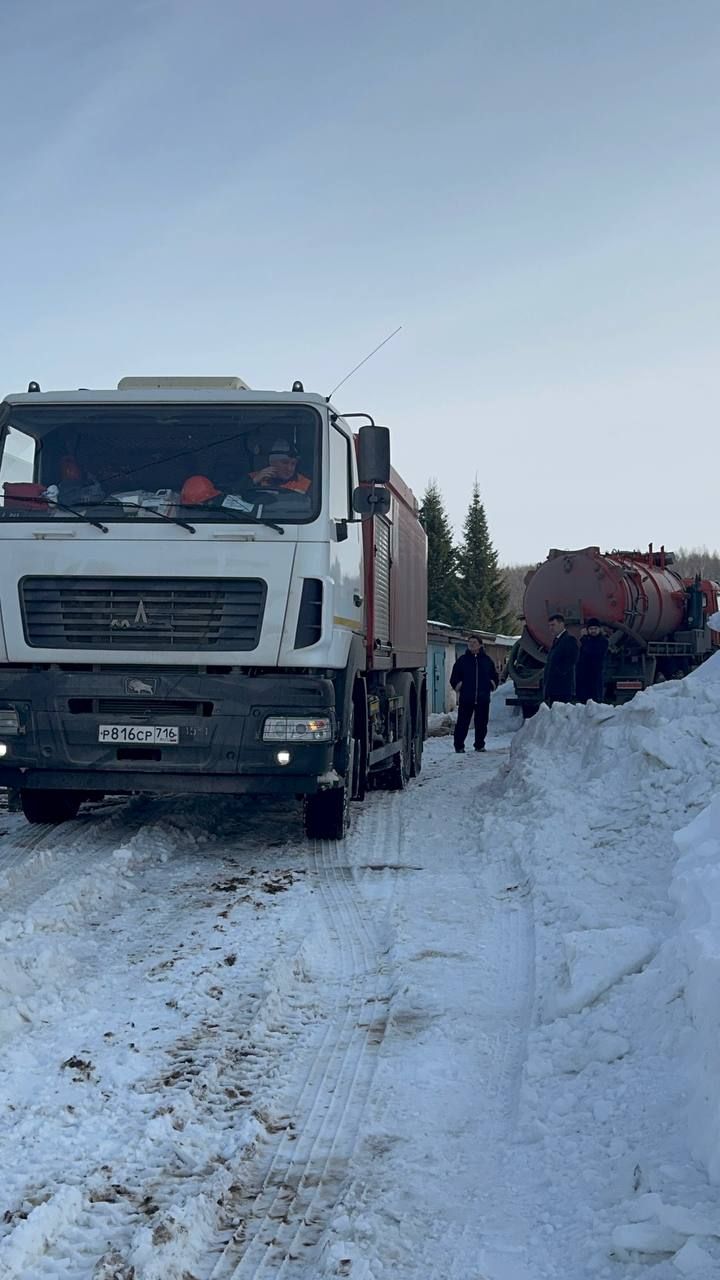 В Ижёвском поселении проведена масштабная очистка канализационной системы