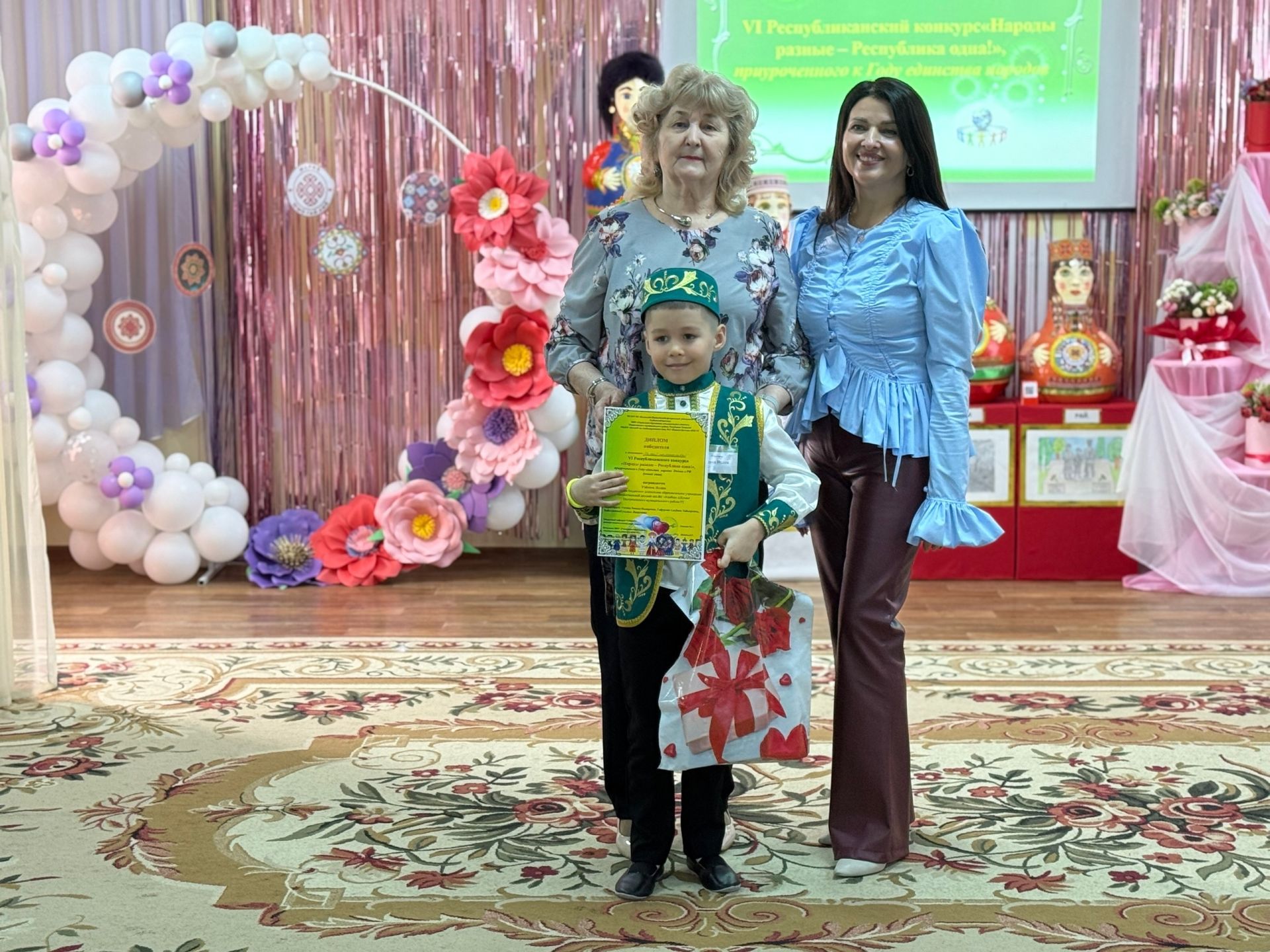 Юный нижнекамец получил Гран-при конкурса «Народы разные — республика одна» в Менделеевске