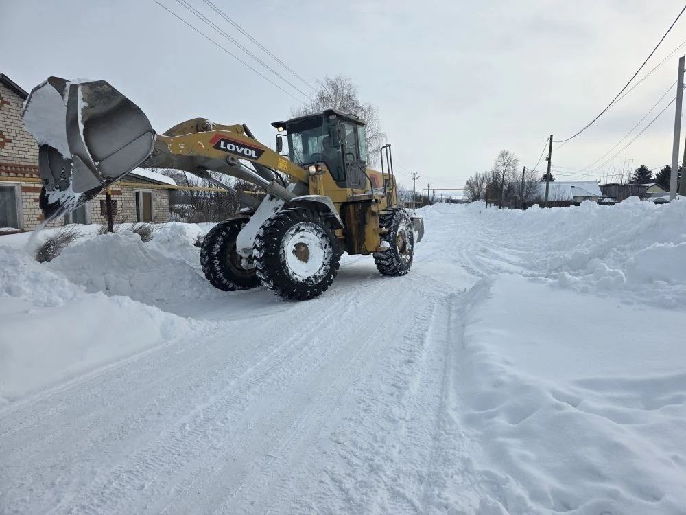 В селе Камаево проведены мероприятия по улучшению дорожной инфраструктуры