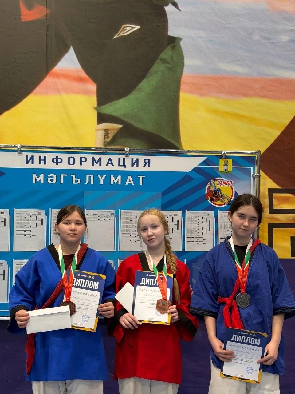 Спортсмены из Менделеевска завоевали три медали на первенстве Татарстана по борьбе на поясах
