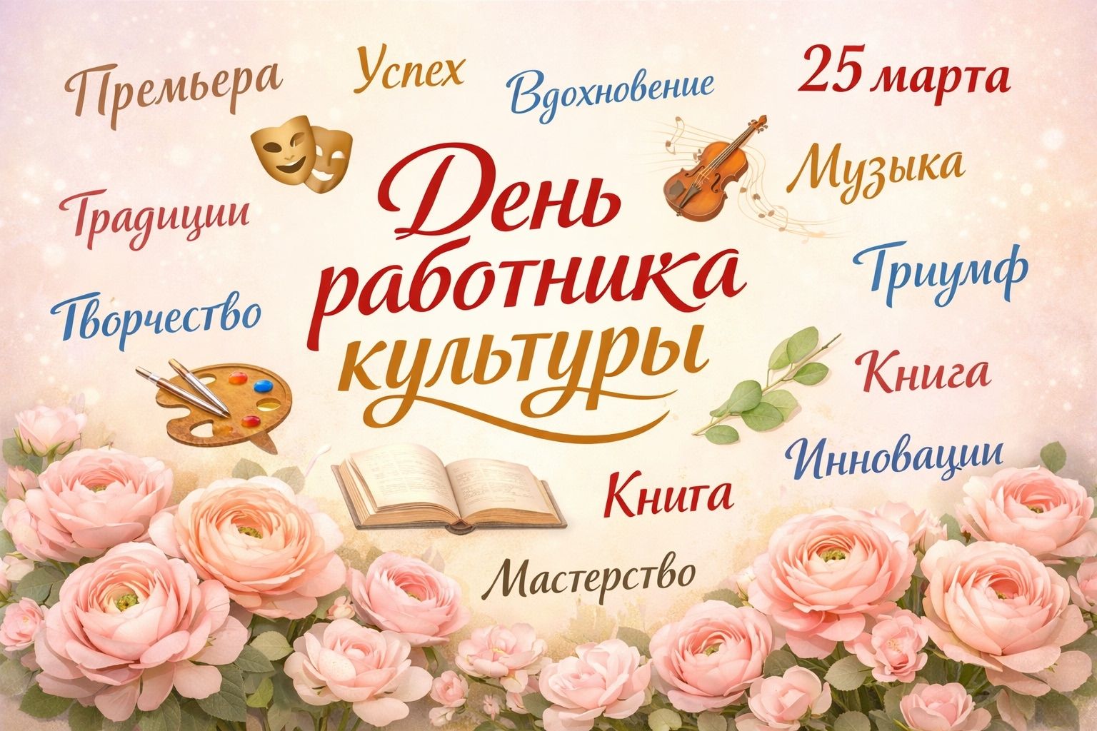 25 марта в России отмечается День работников культуры