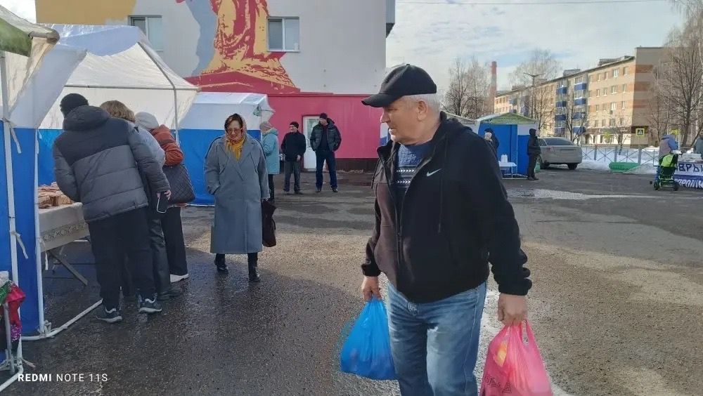 Менделеевцы закупают свежие продукты у местных фермеров