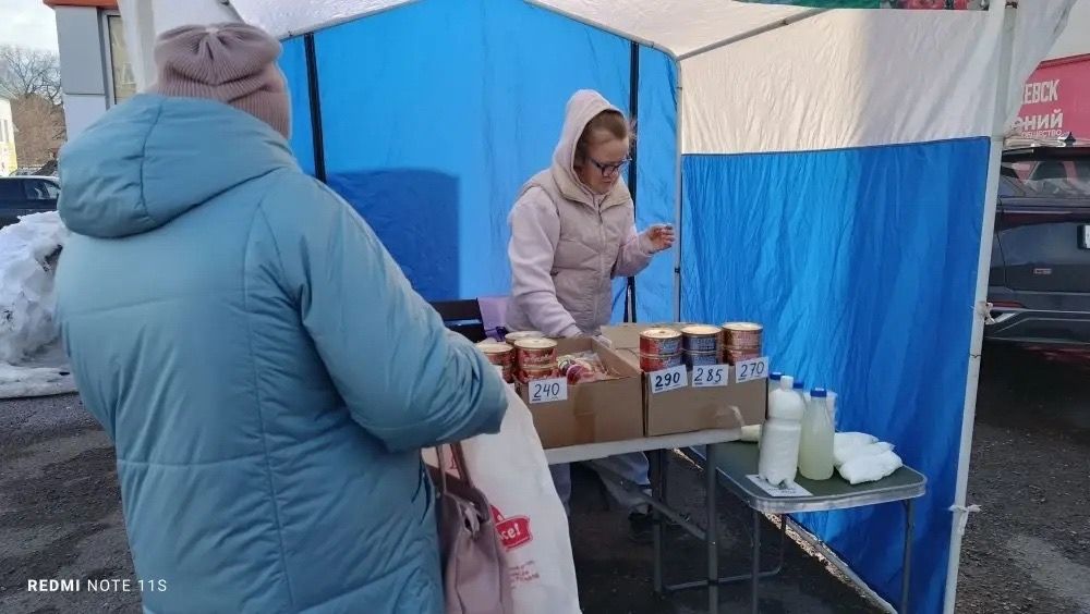 Менделеевцы закупают свежие продукты у местных фермеров