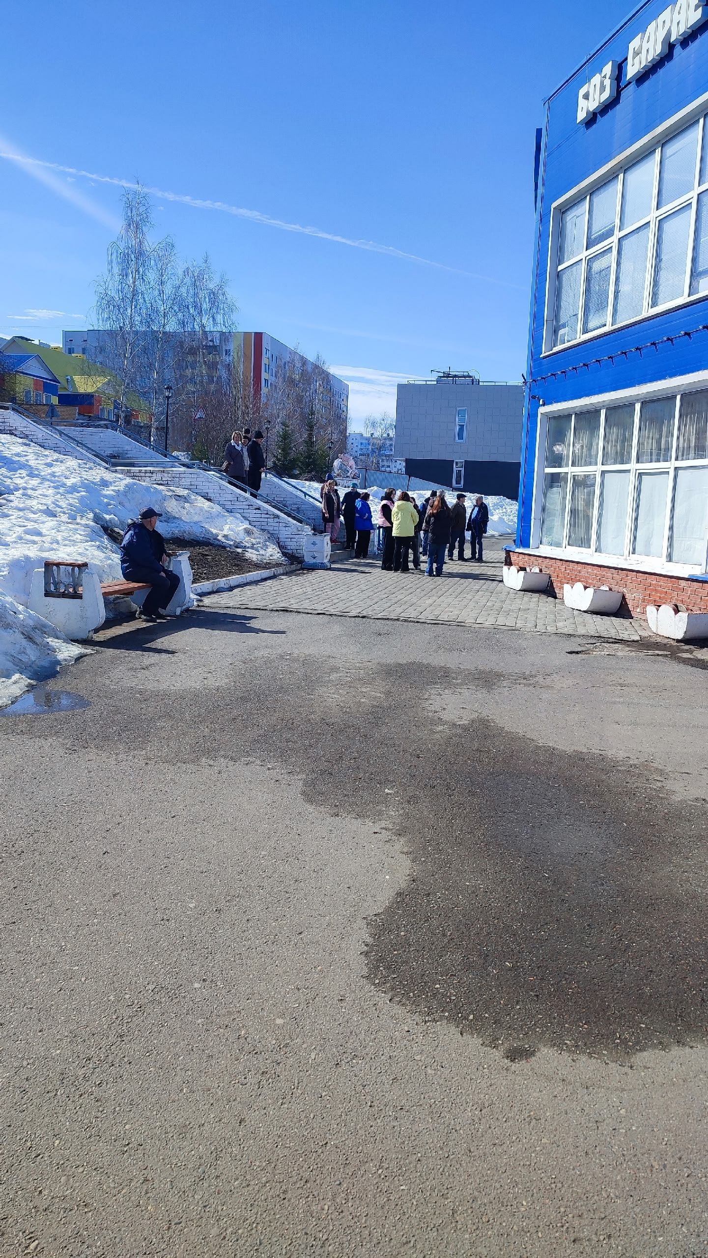 В ледовом дворце Менделеевска прошли плановые учения по пожарной безопасности