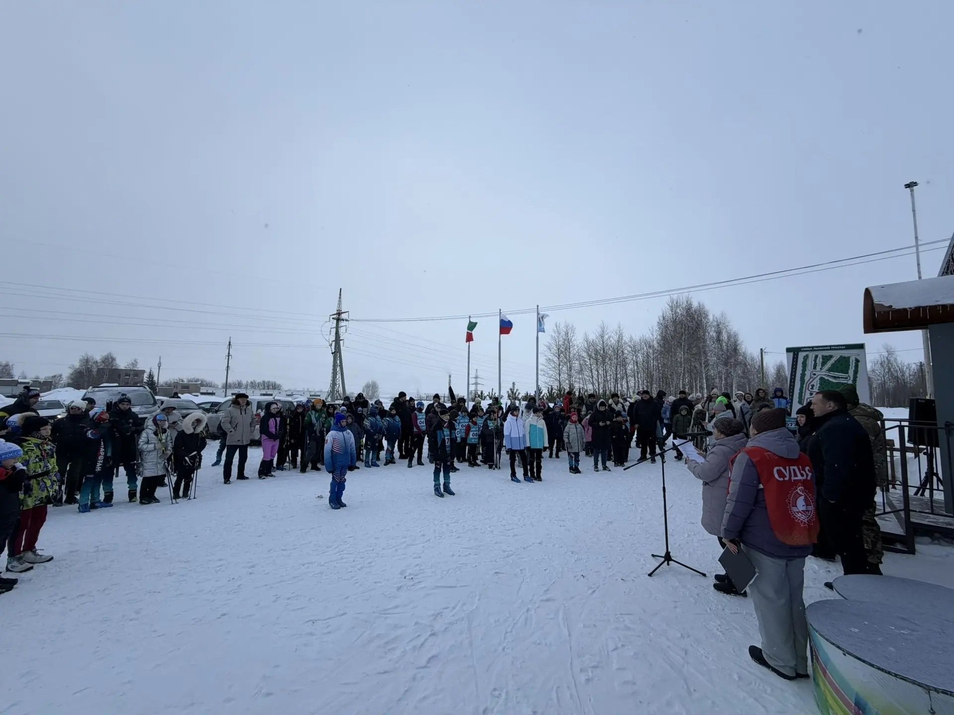 В Менделеевске прошли лыжные гонки памяти погибших воинов СВО на призы АО «Аммоний»