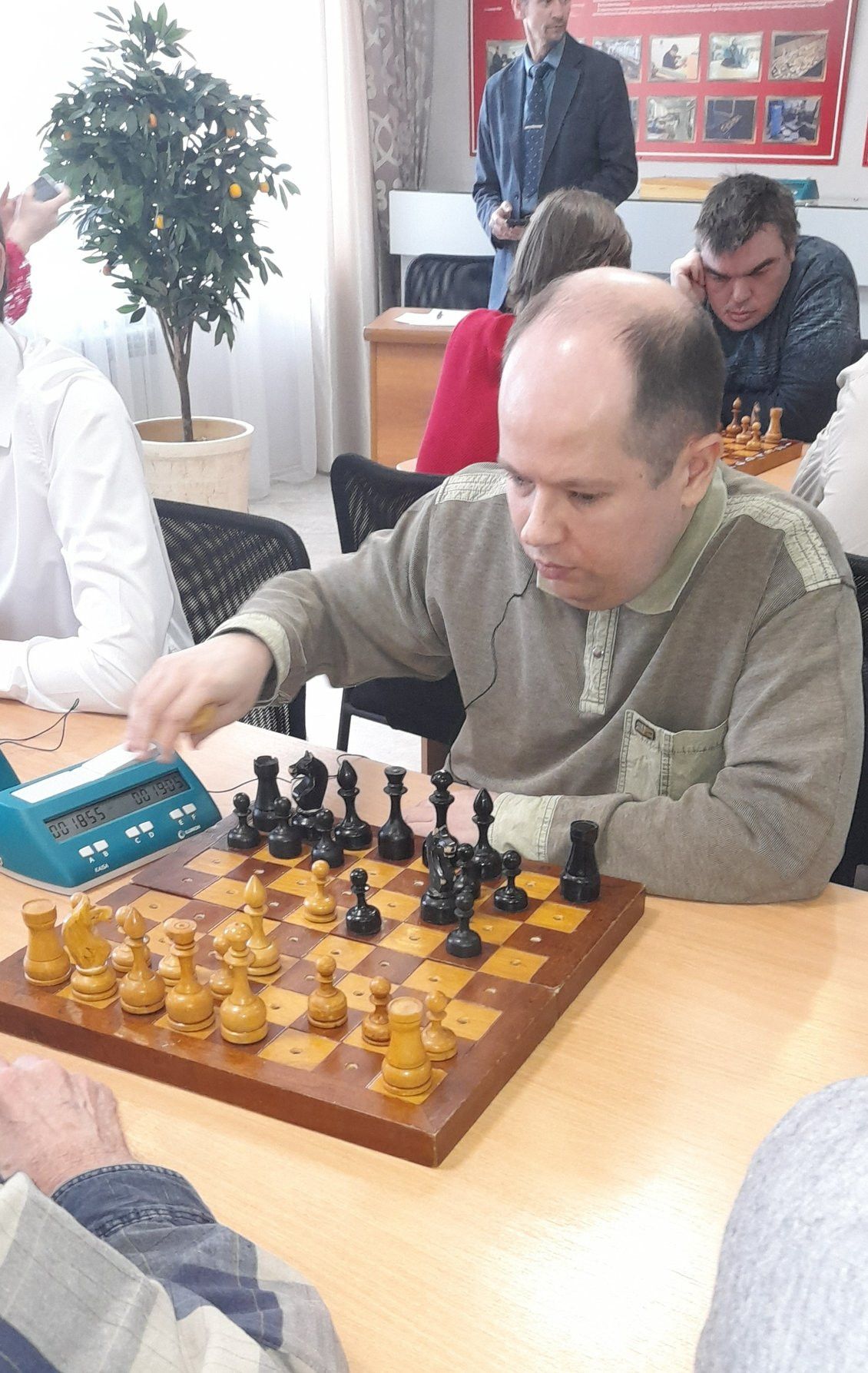 Менделеевский шахматист Максим Уткин стал лучшим в личном зачёте на республиканском турнире