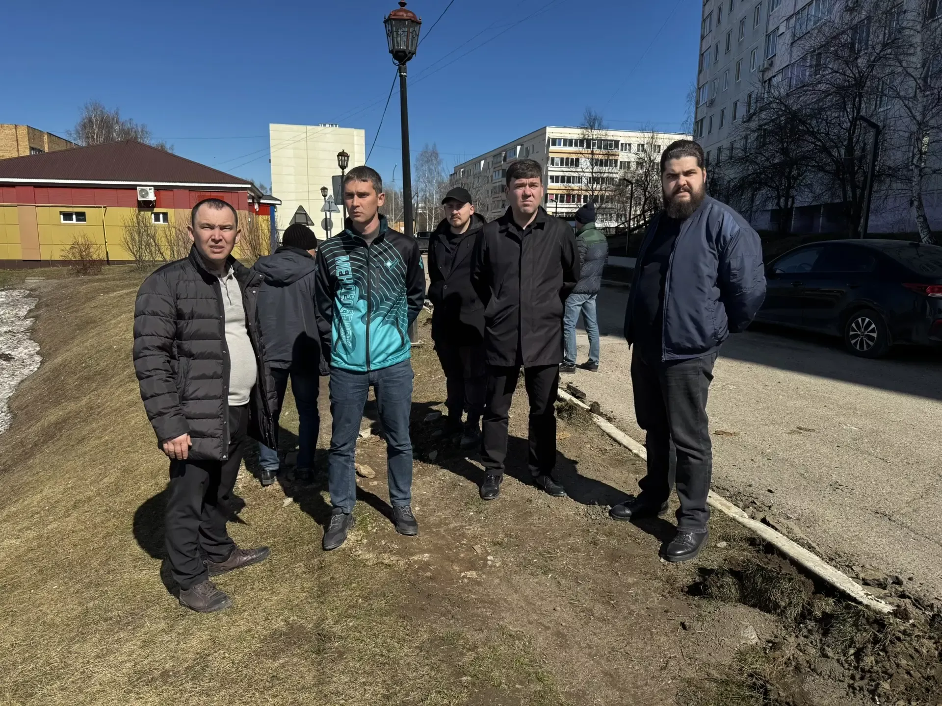 В Менделеевске начались дорожные работы: обновят три улицы и въезд в город