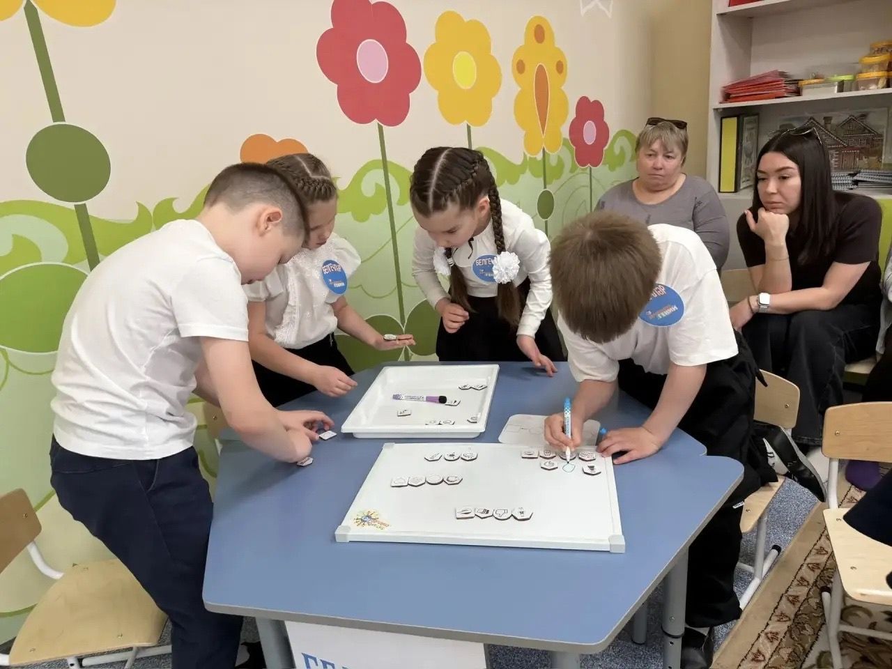 В детском саду «Маленький гений» Менделеевска проведён брейн-ринг «Мин татарча сөйләшәм»
