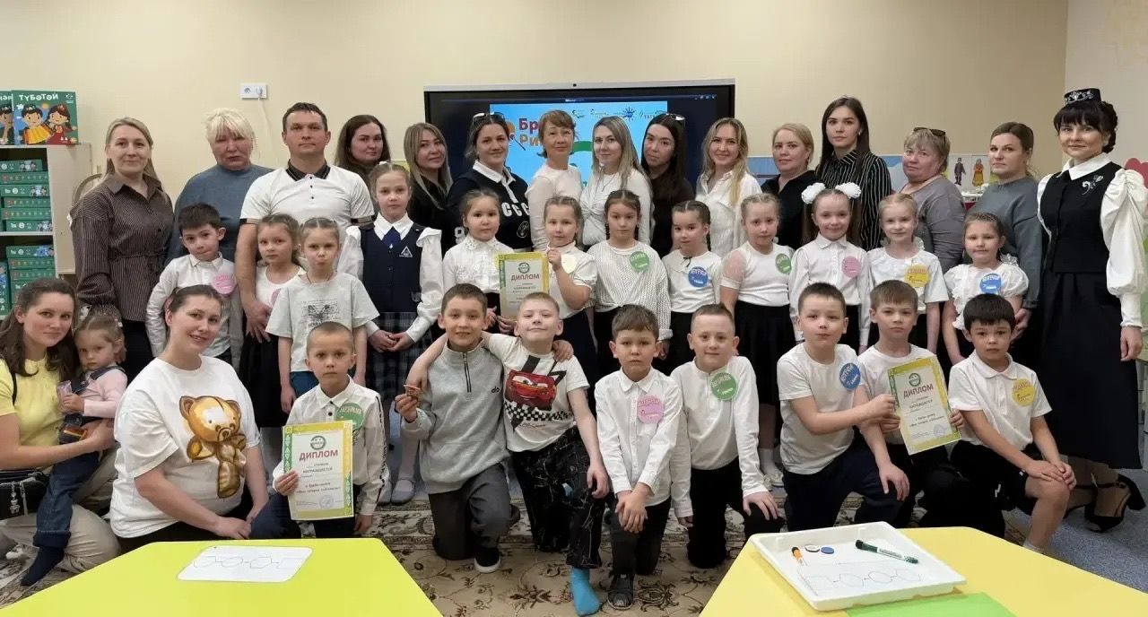 В детском саду «Маленький гений» Менделеевска проведён брейн-ринг «Мин татарча сөйләшәм»