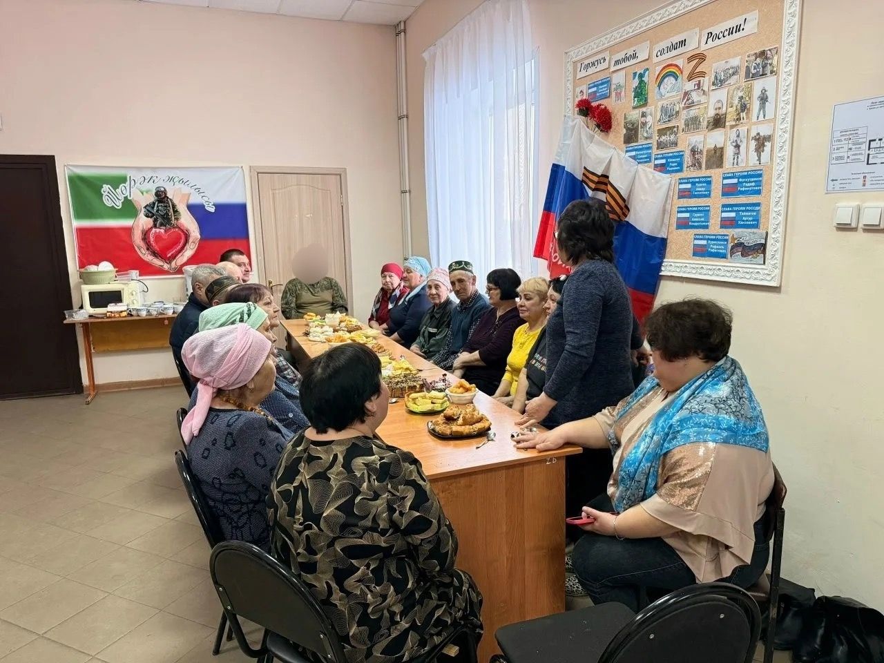 Встреча с участником СВО в Тураево: награды, чай и поддержка «Йорэк жылысы»