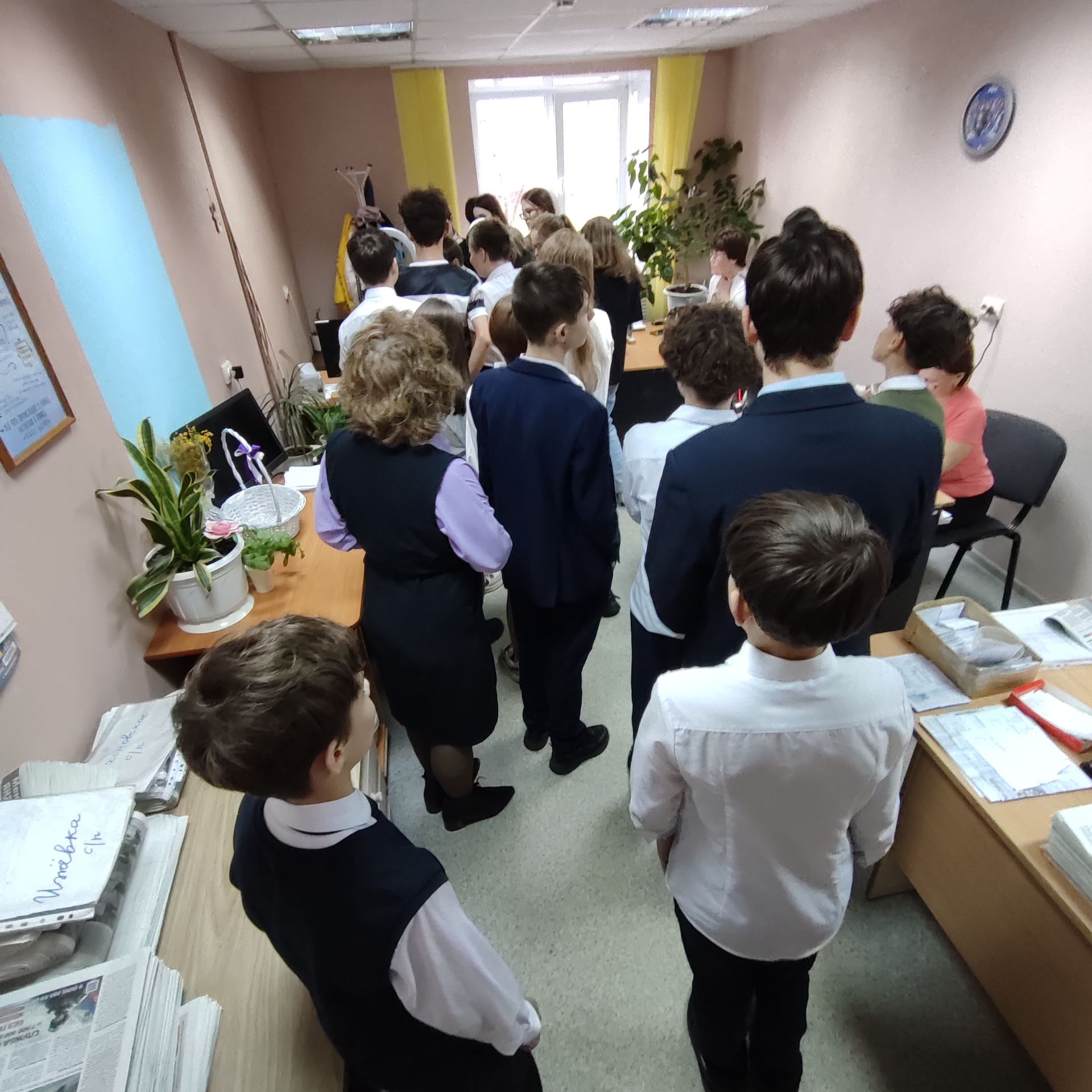 Школьники Менделеевска узнали, как создаются новости на русском и татарском языках