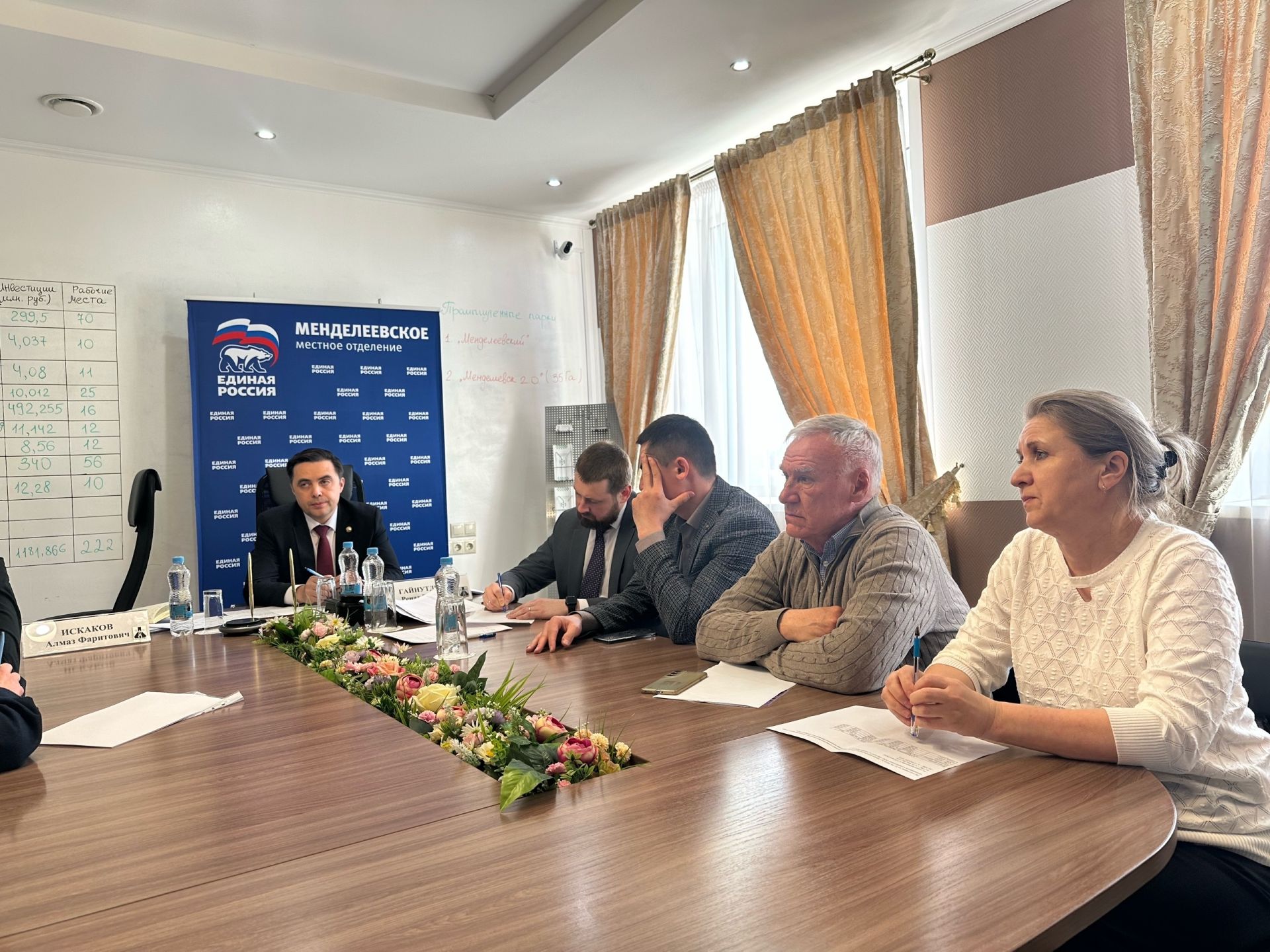 Председатель Госкомитета по тарифам РТ Ренат Гайнудинов посетил Менделеевский район