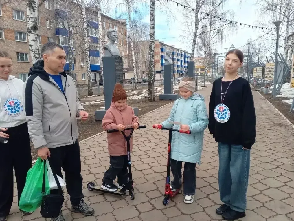 В Менделеевске провели антинаркотический марафон «Живу здорово»