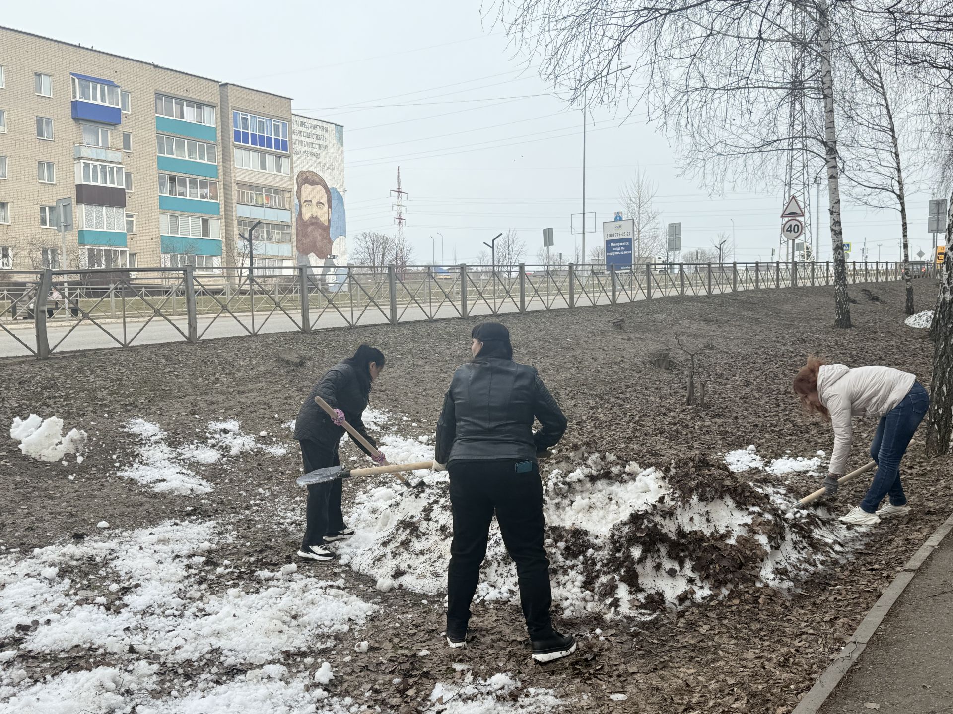 В Менделеевске продолжается санитарно-экологический двухмесячник
