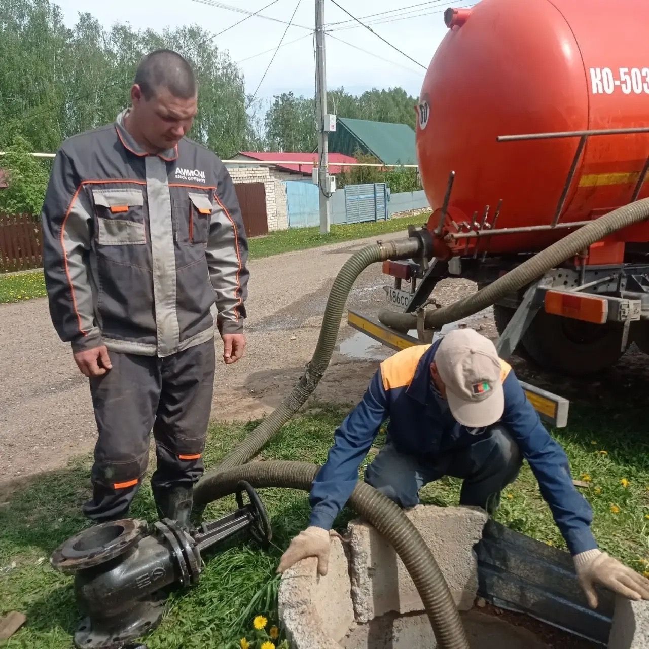 Порыв воды на улице Лесной в Ижевском поселении устранили оперативно