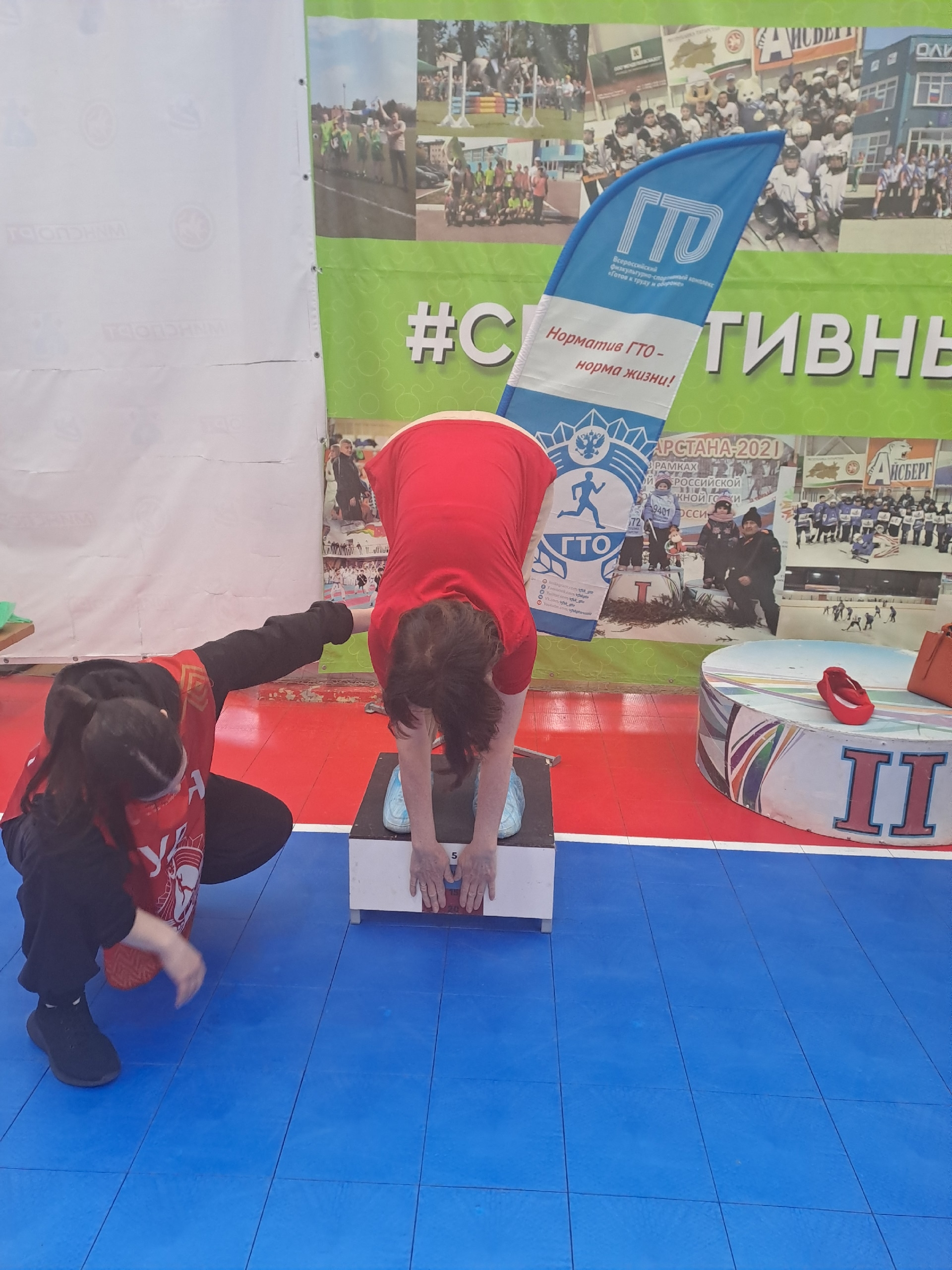 Работники Менделеевской ЦРБ приняли участие в фестивале ГТО