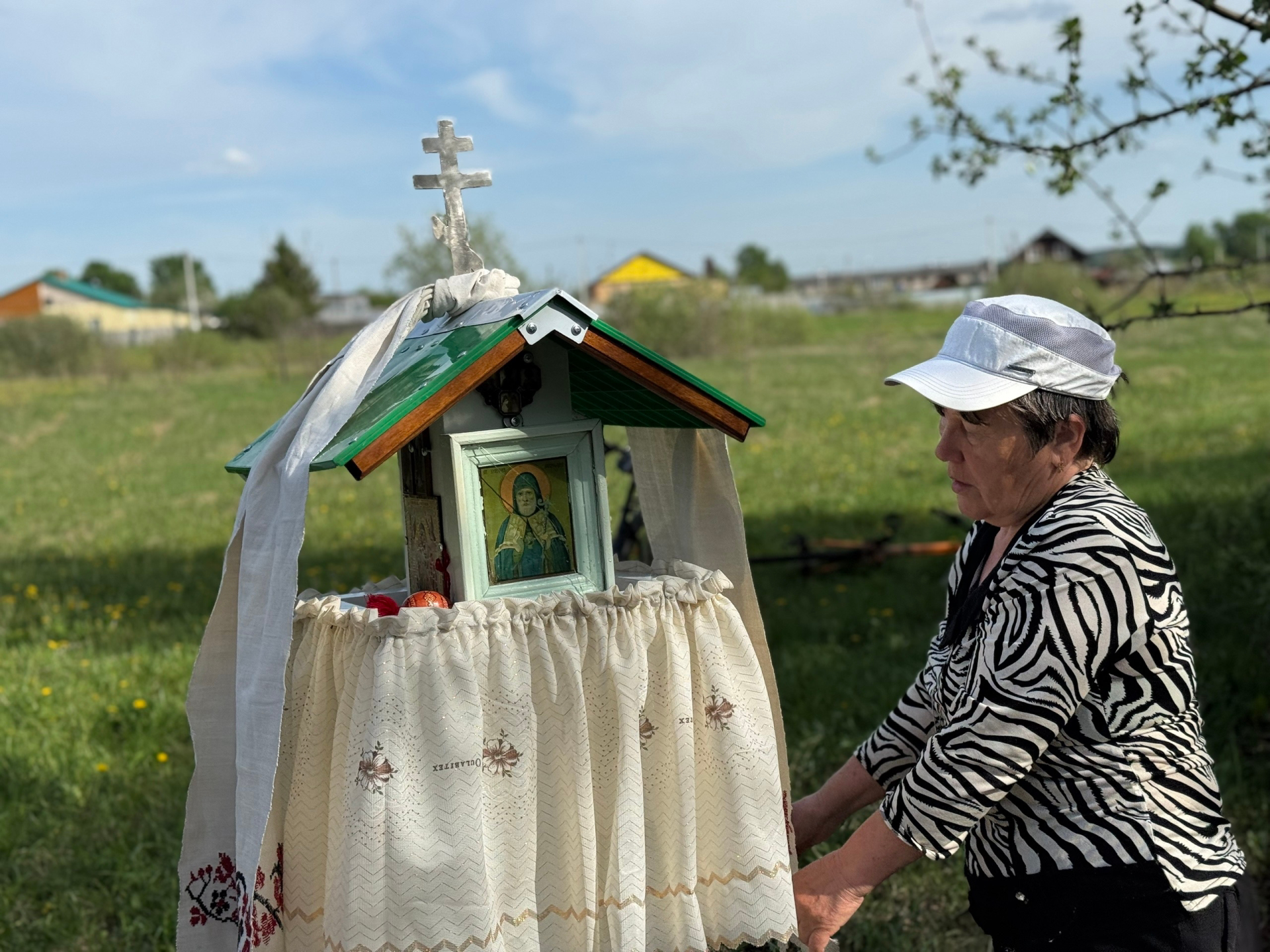 В деревне Мунайка Менделеевского района возродили часовню