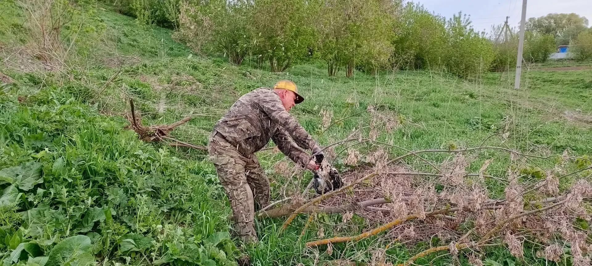 Жители села Тихоново Менделеевского района очистили родник «Неупиваемая чаша» и заложили сад