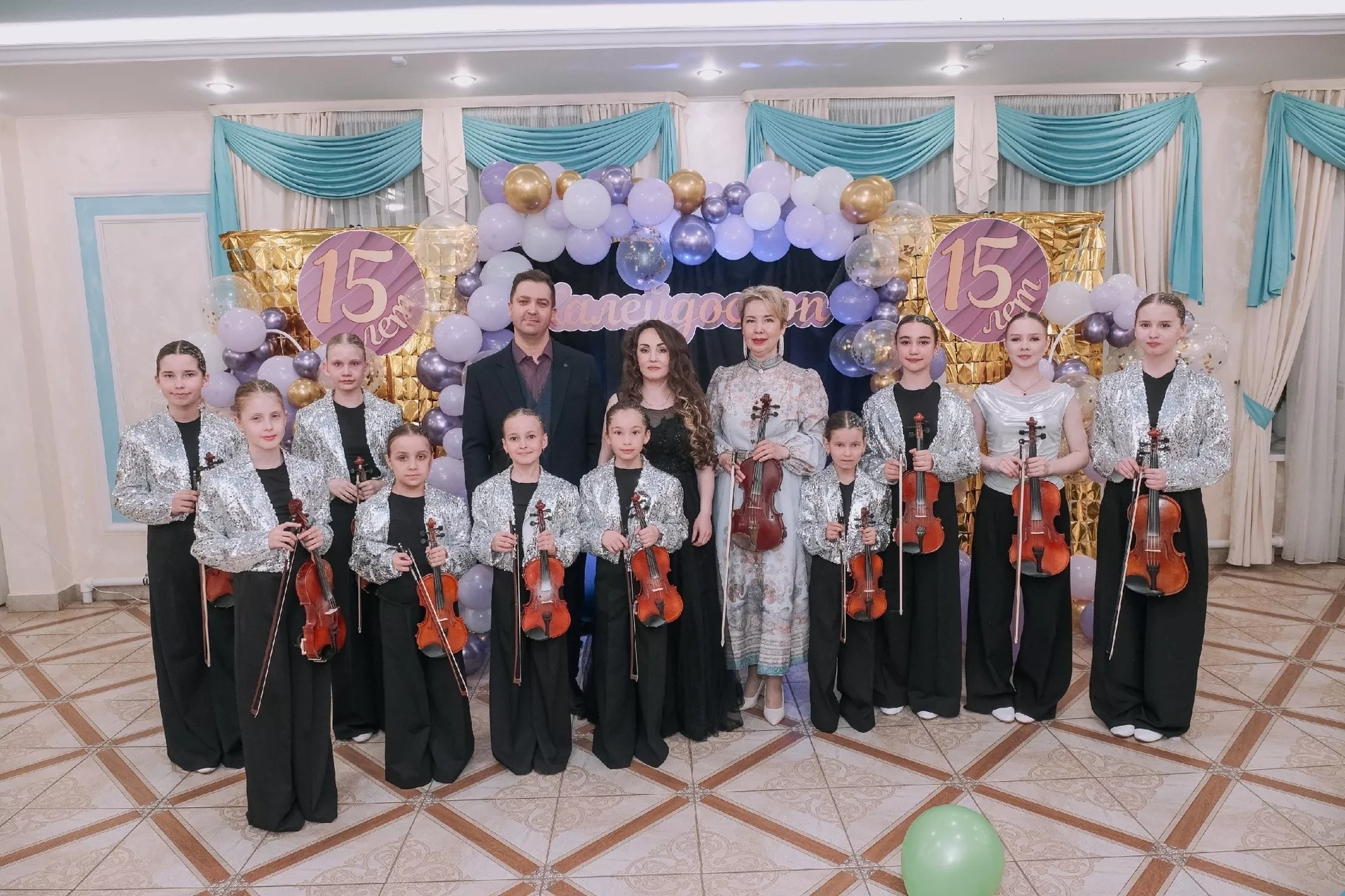 Ансамблю скрипачей «Калейдоскоп» Детской школы искусств Менделеевска исполнилось 15 лет