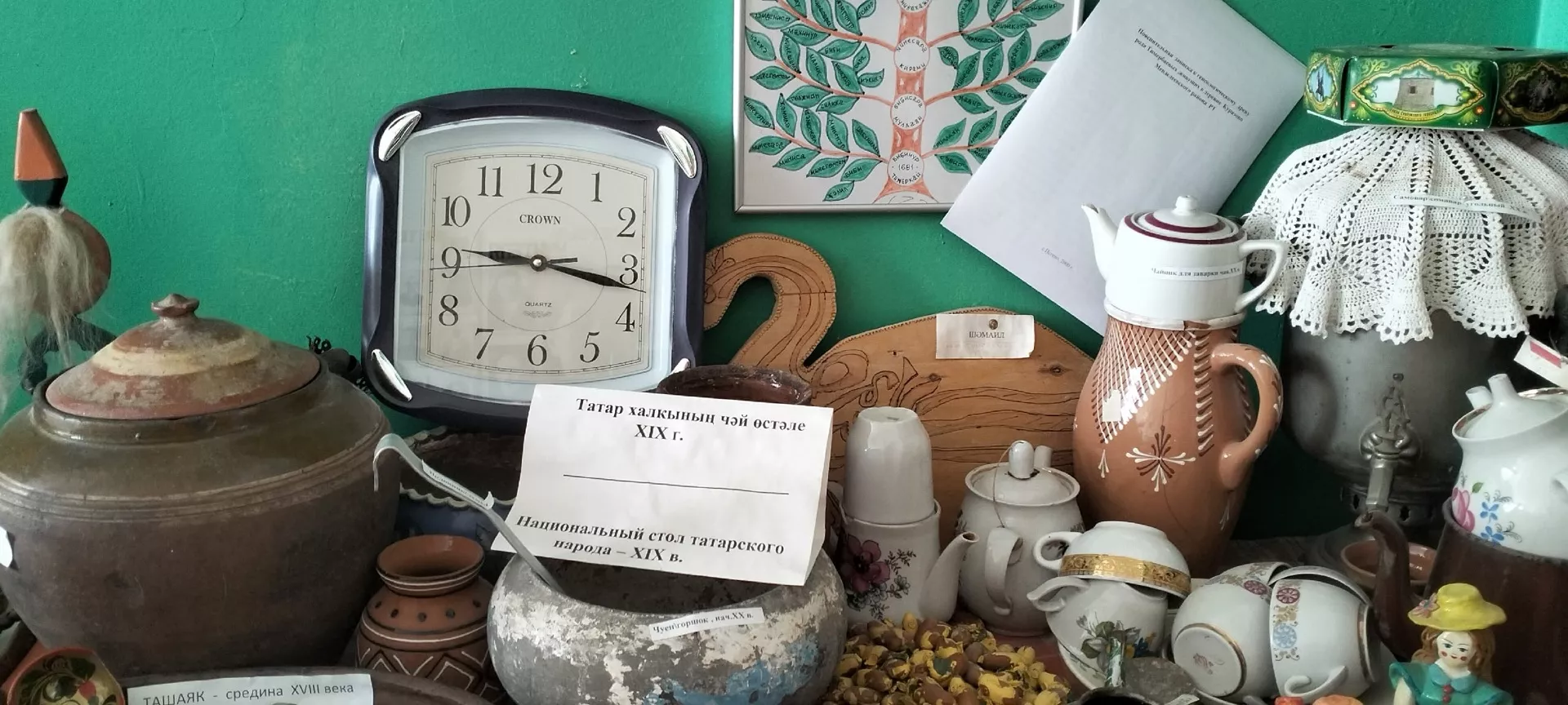 Песәй мәктәбендә күп экспонатлар тупланган музей эшләп килә