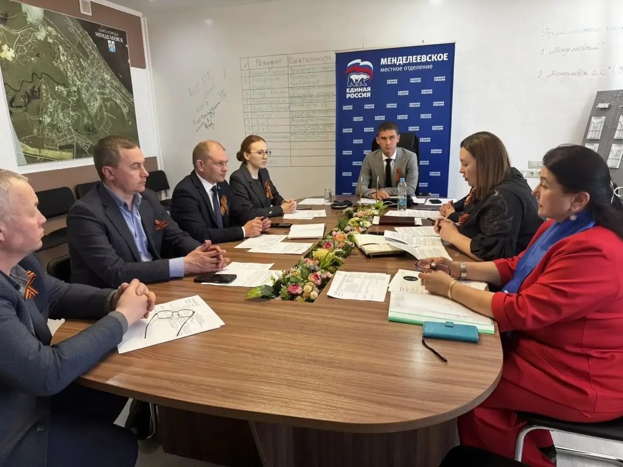 Менделеевскида “Бердәм Россия” политсоветы Җиңү көне чараларын раслады