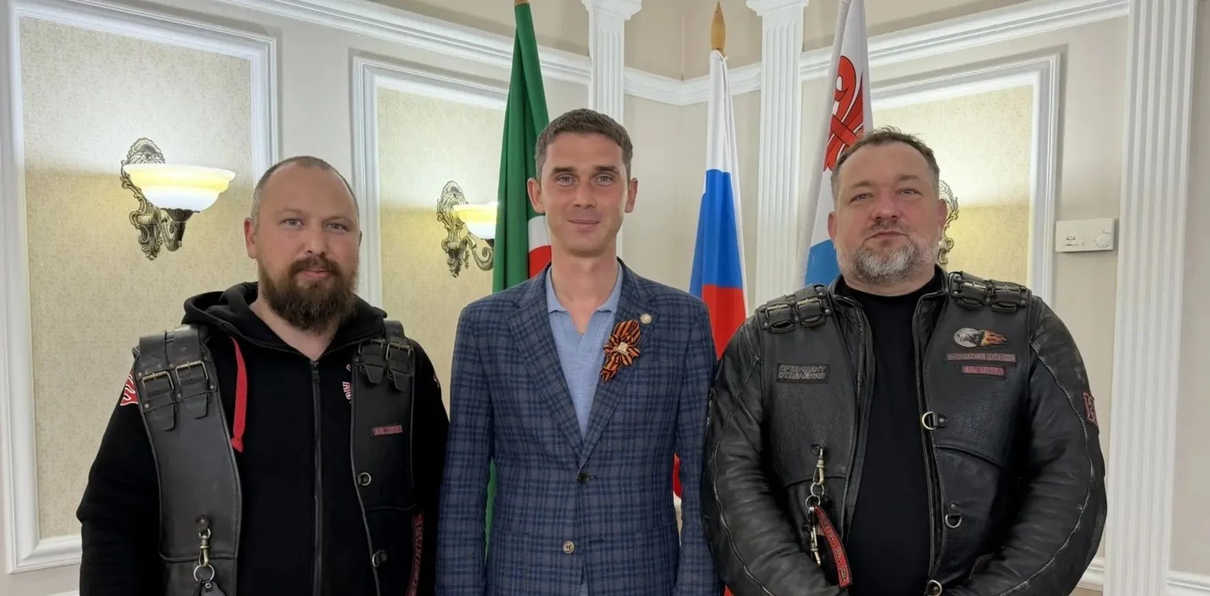 «Ночные волки» возглавят мотопробег и откроют выставку в Менделеевске 9 мая