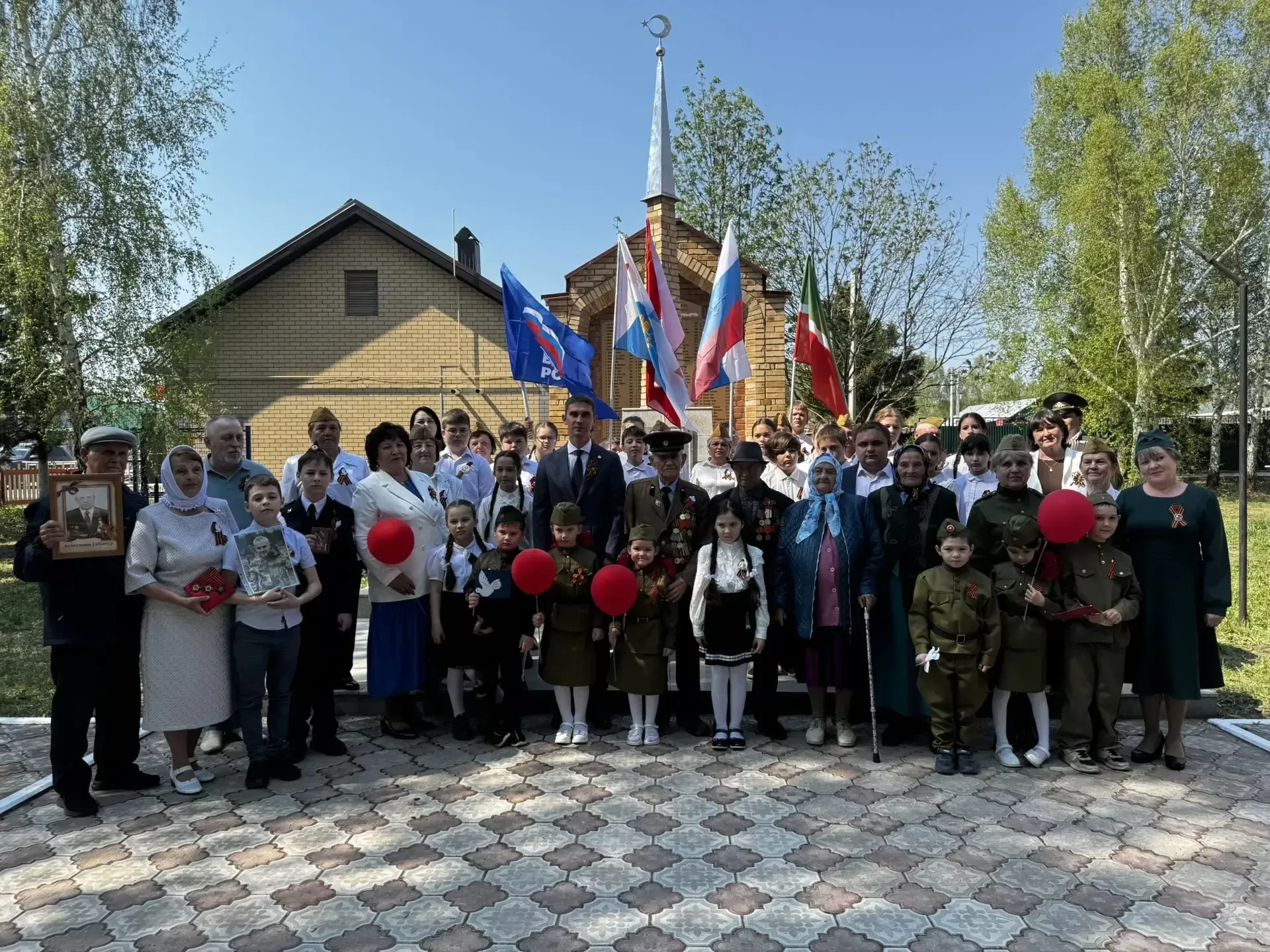 В селе Бизяки прошёл митинг в честь 81-й годовщины Победы