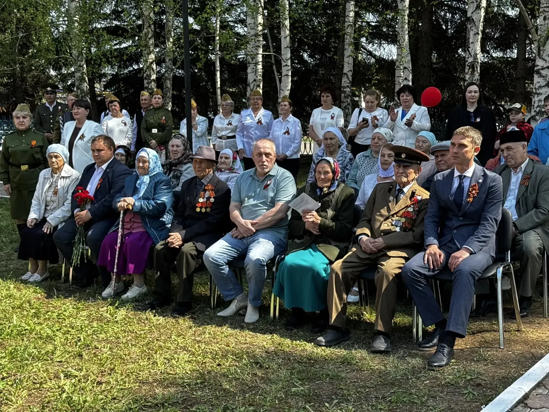 В селе Бизяки прошёл митинг в честь 81-й годовщины Победы