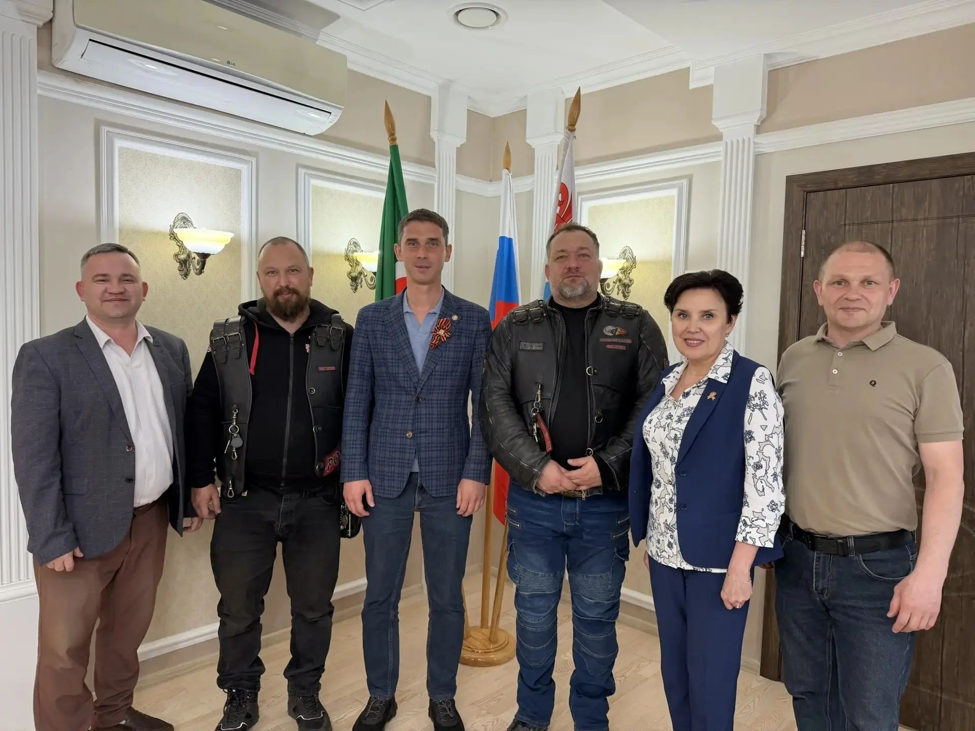 «Ночные волки» возглавят мотопробег и откроют выставку в Менделеевске 9 мая