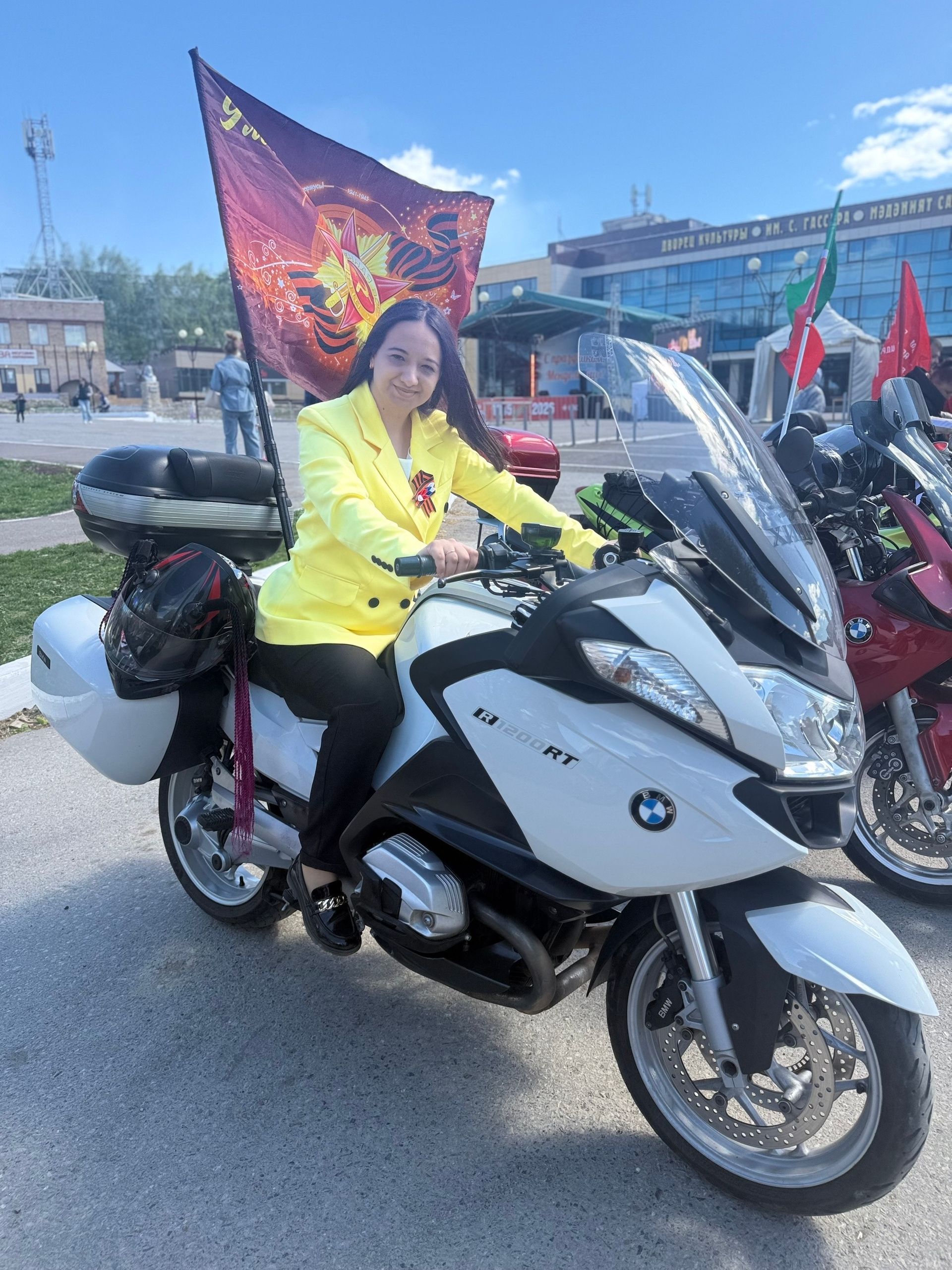 В Менделеевск на День Победы приехали «Ночные волки»